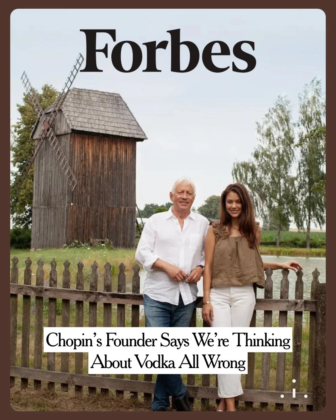 Vodka, reimagined 🍸 John Kell for @forbes on @chopinvodka