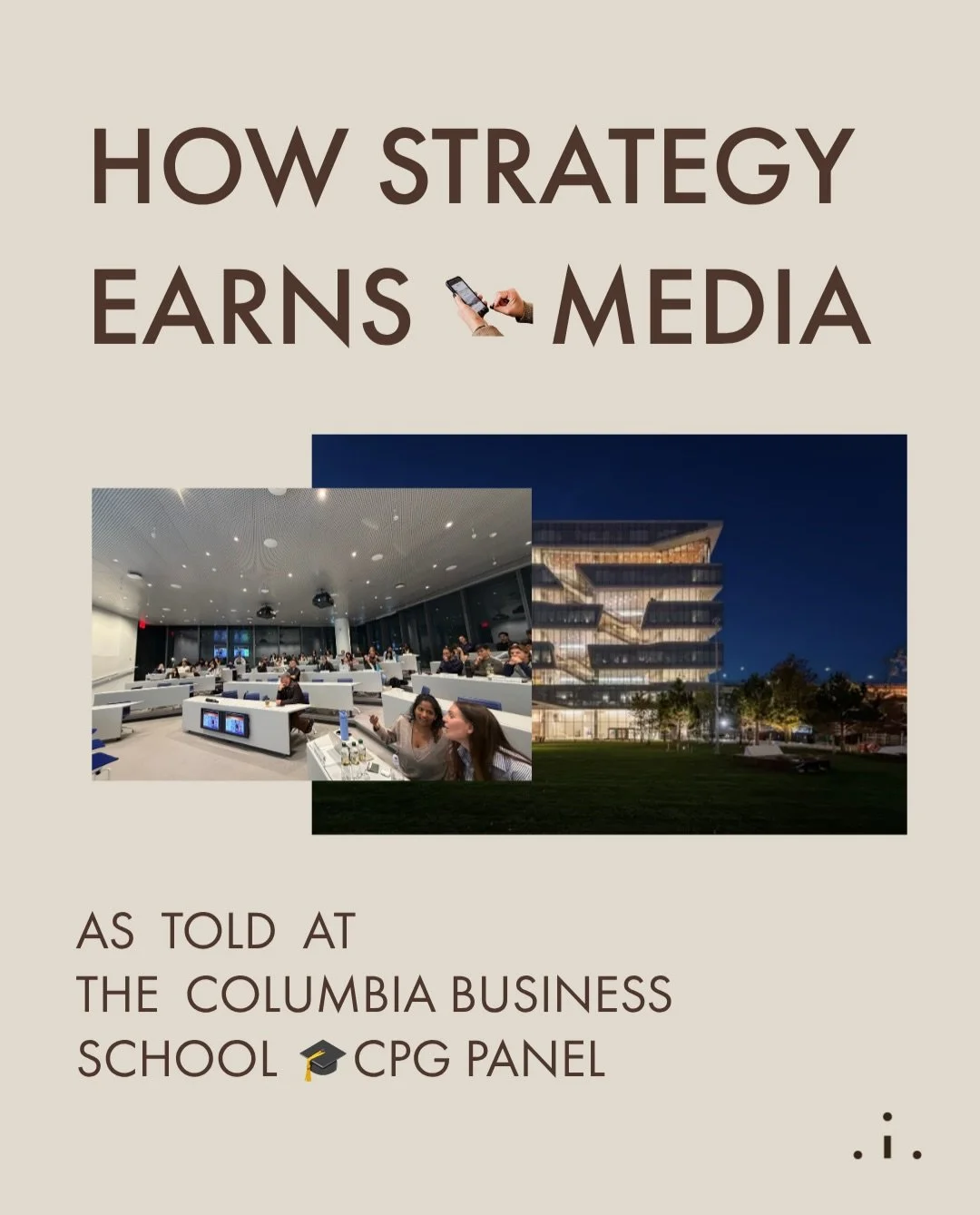 How strategy earns media, @isetta.co for @columbia_biz