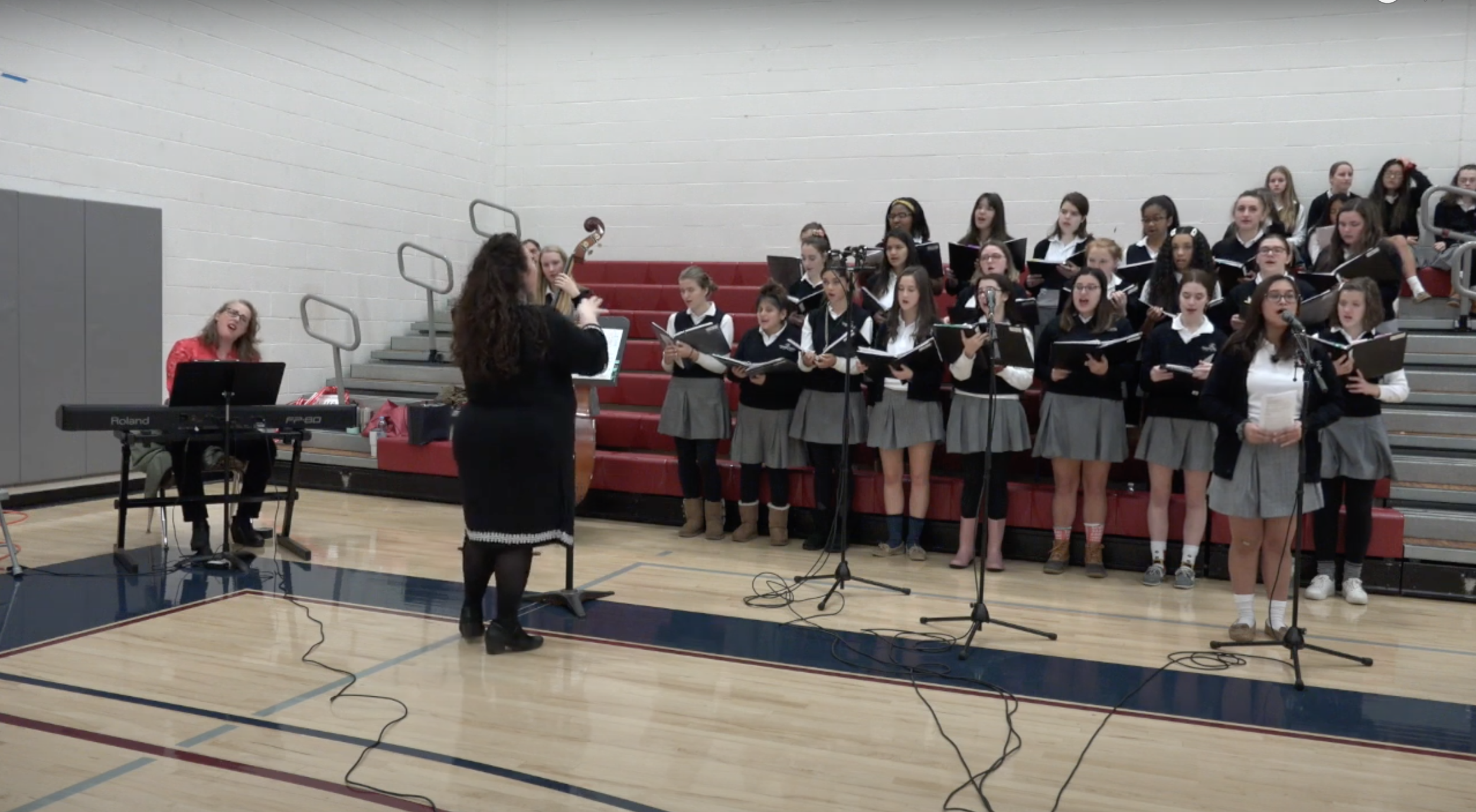 Choir singing Kindle in Us Your Love