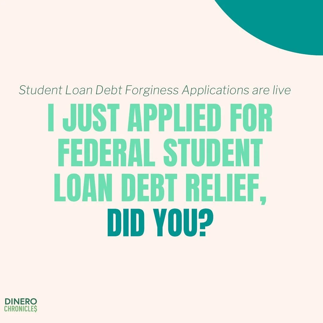 Student loan 101 debt relief Application — Dinero Chronicles