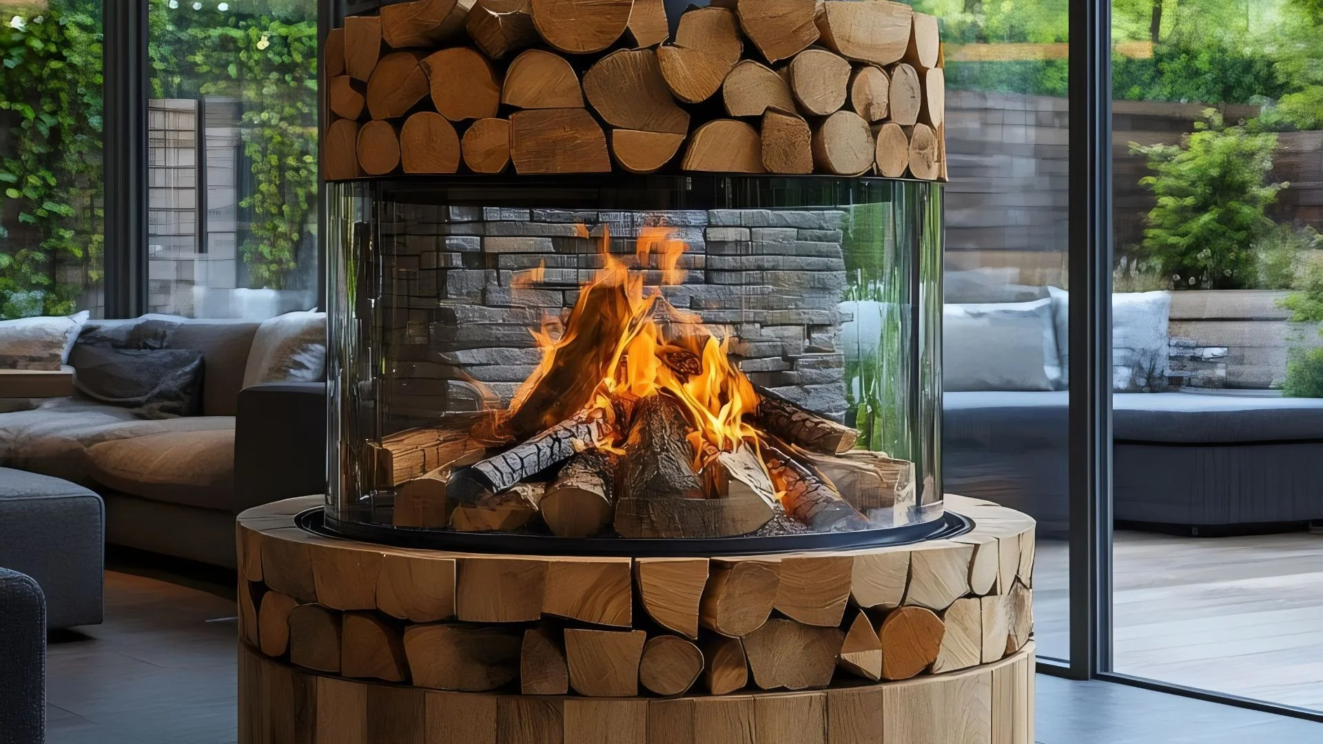 custom fireplace hearth