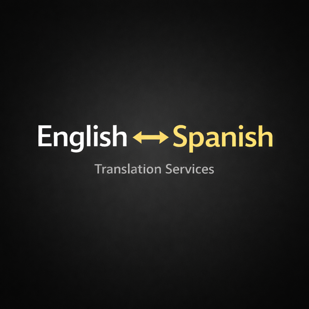 Translation Services (per 100 words)