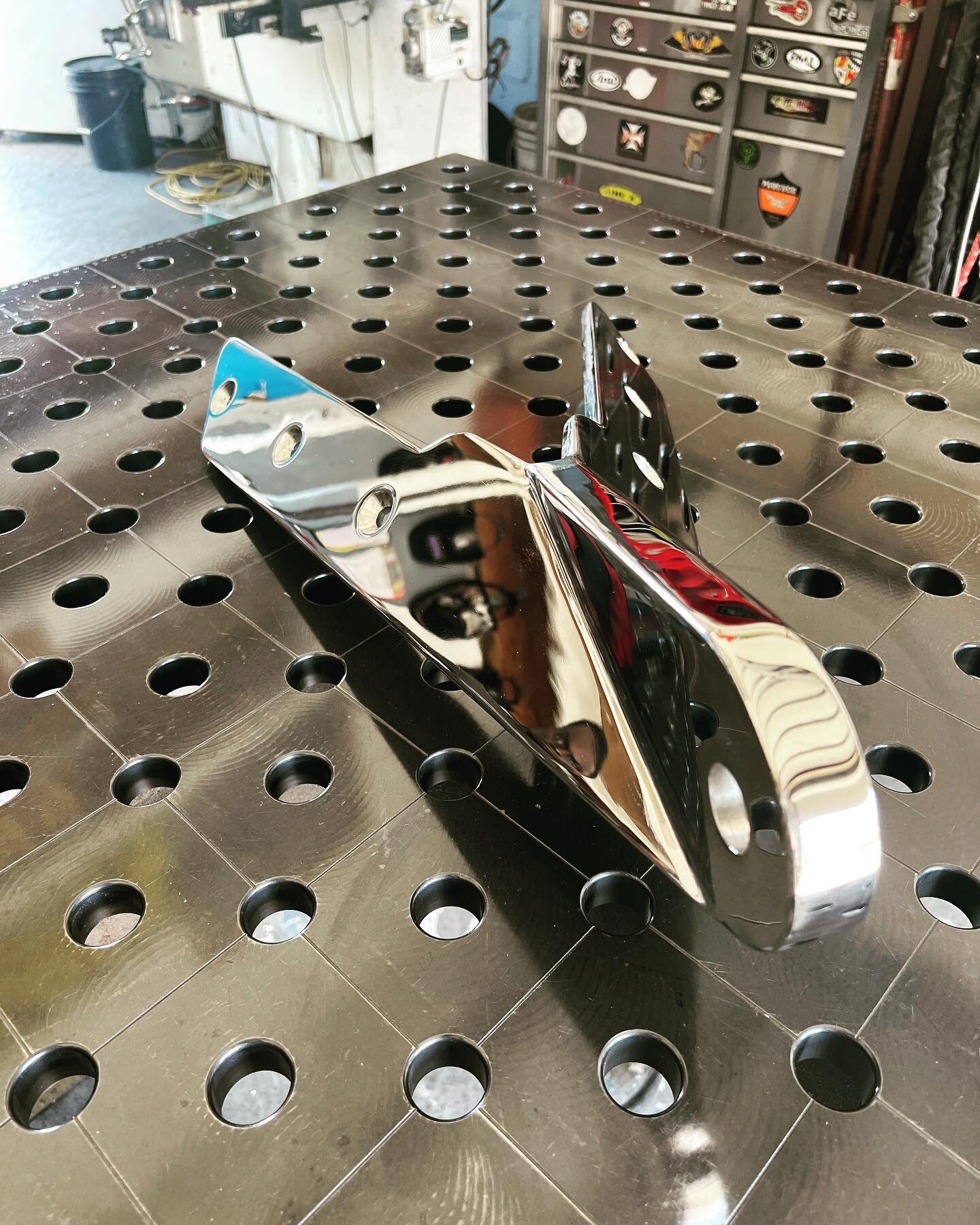 Stainless steel tow eye plate made for local customer so he can rent his boat to yacht as a tender. Need one? Give us a call. #yachtingindustry #marinewelding #stainlesssteel #tigwelding #sintmaarten #stbarth #nothingwecantdo #millerwelders