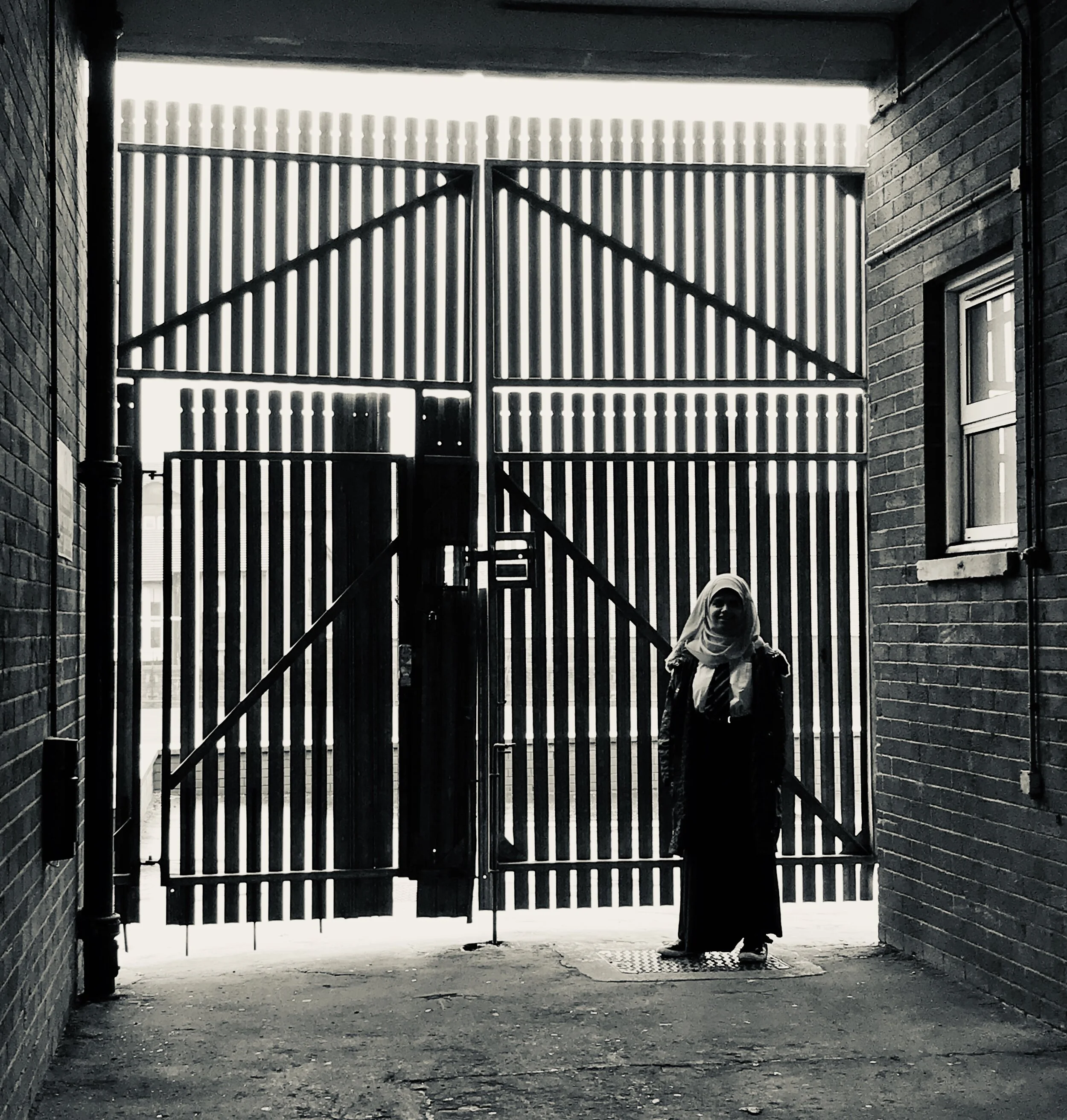 Girl At The Gates