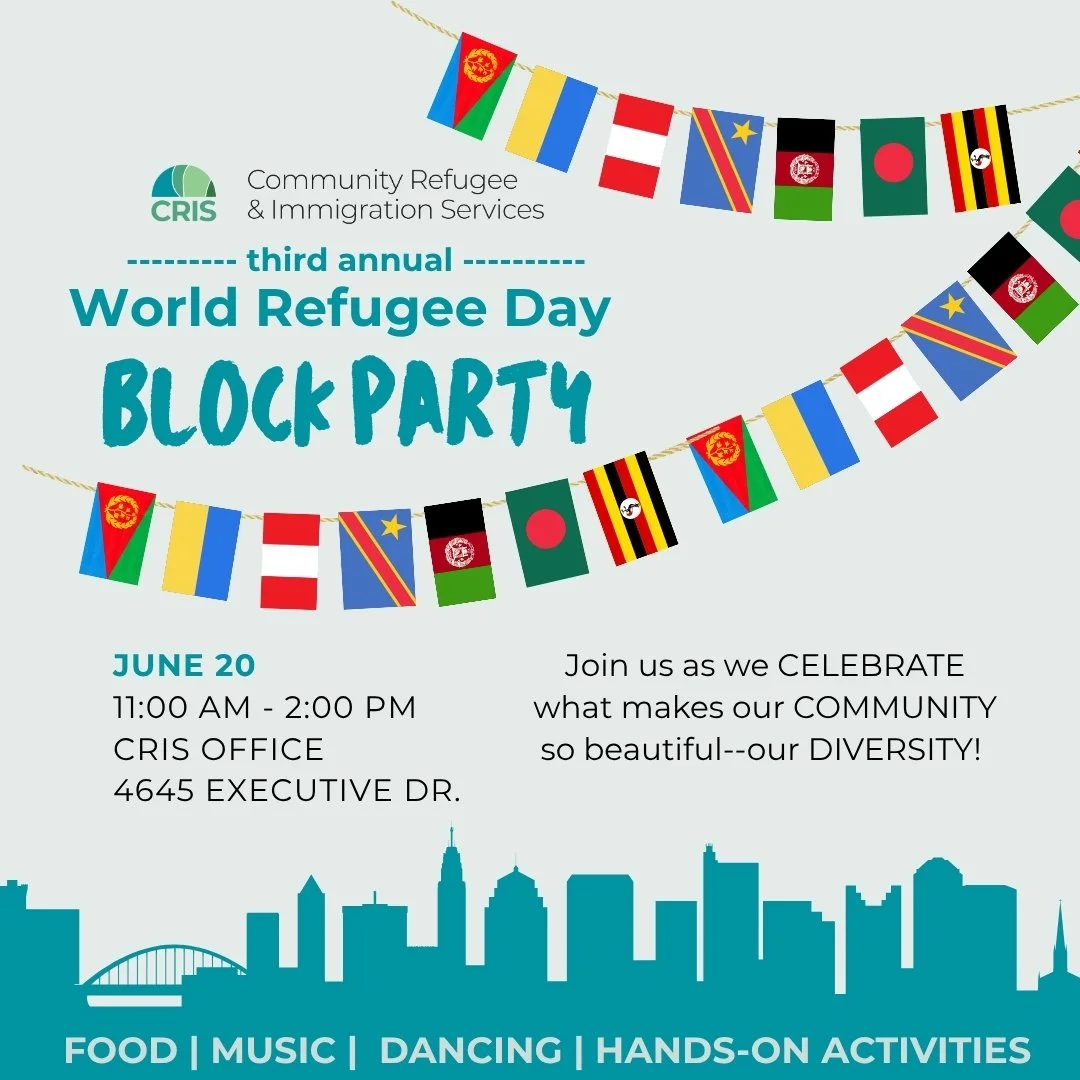 CRIS World Refugee Day Block Party