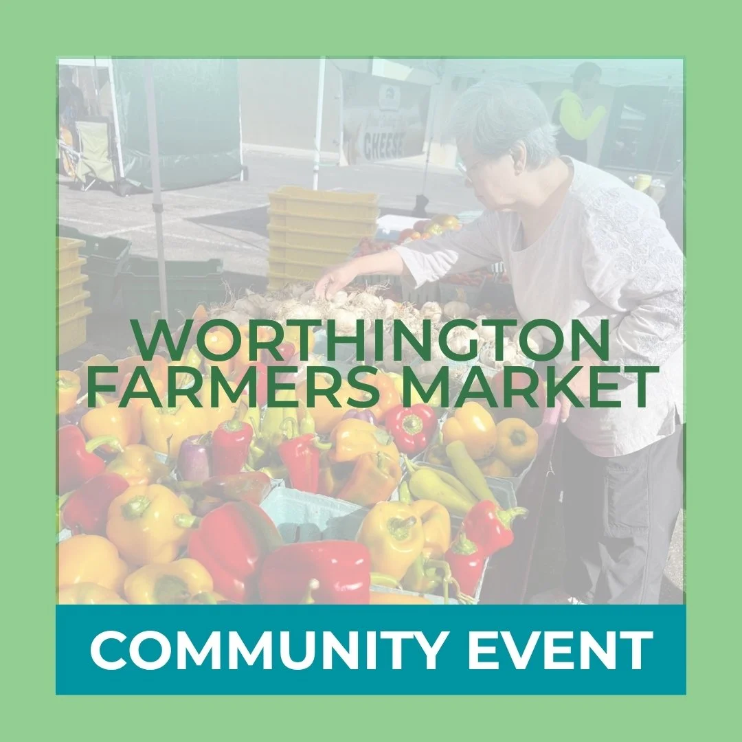 COMMUNITY EVENT: September 2026 Worthington Farmers Market