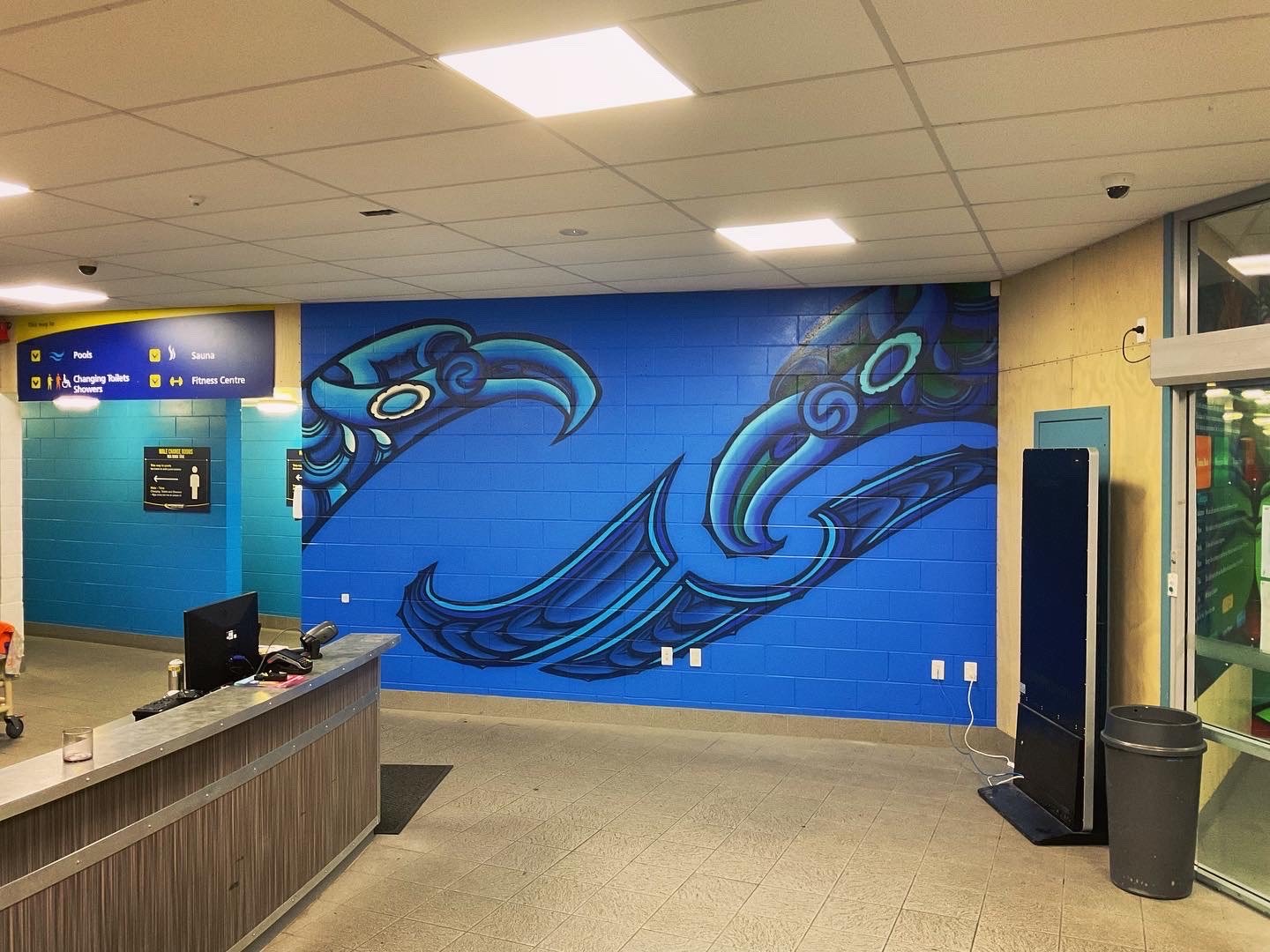   Wai Ora- Whangārei Aquatic Centre&nbsp;Ko Waitī rāua ko Waitā. This mural is inspired from our pūrākau regarding matariki. I saw it as an awesome opportunity to weave our traditional knowledge into public spaces.&nbsp;     
