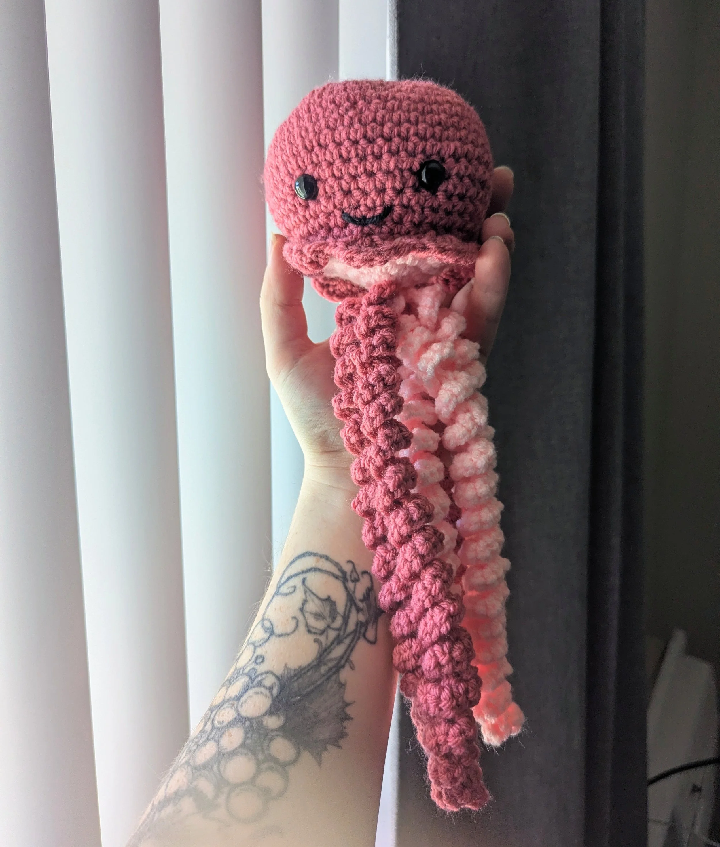 Crochet Jellyfish Plush