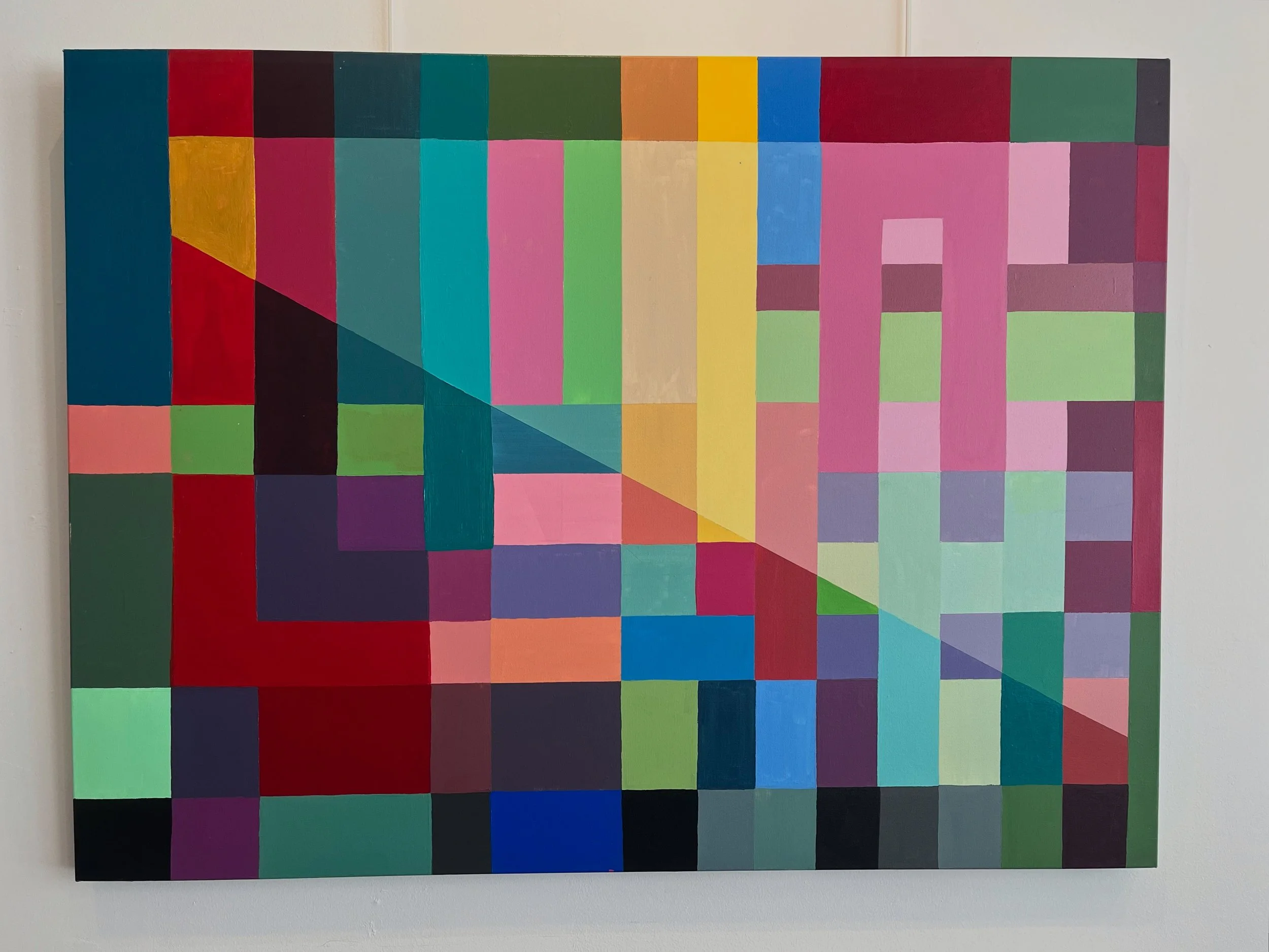 Projecting Andy Mitchell Art Adirondack Artist.JPG