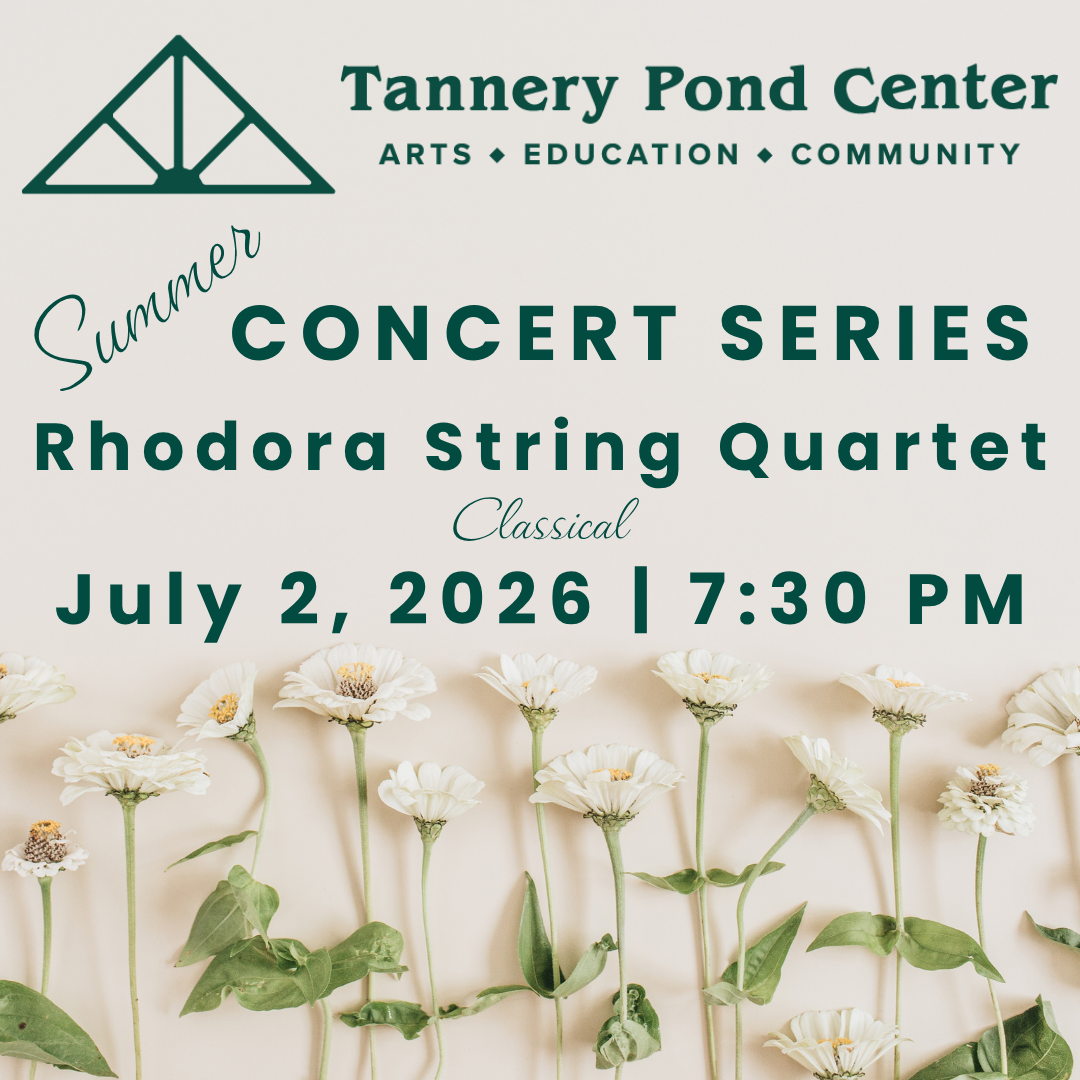 CONCERT | Summer Concert Series - Rhodora String Quartet | Presented by TPC