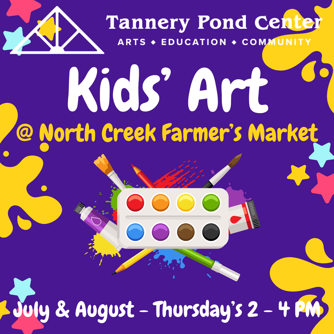 Kids’ Art at the North Creek Farmer’s Market