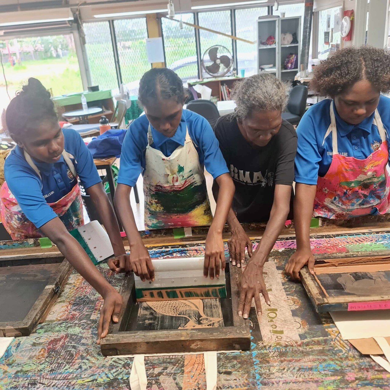 The JYW had a wonderful day visiting Bima Wear for an excursion on their subject Design and Technologies, the topic was Textile Materials Process and Production.

The young women were able to obtain information on designing textile items and observin