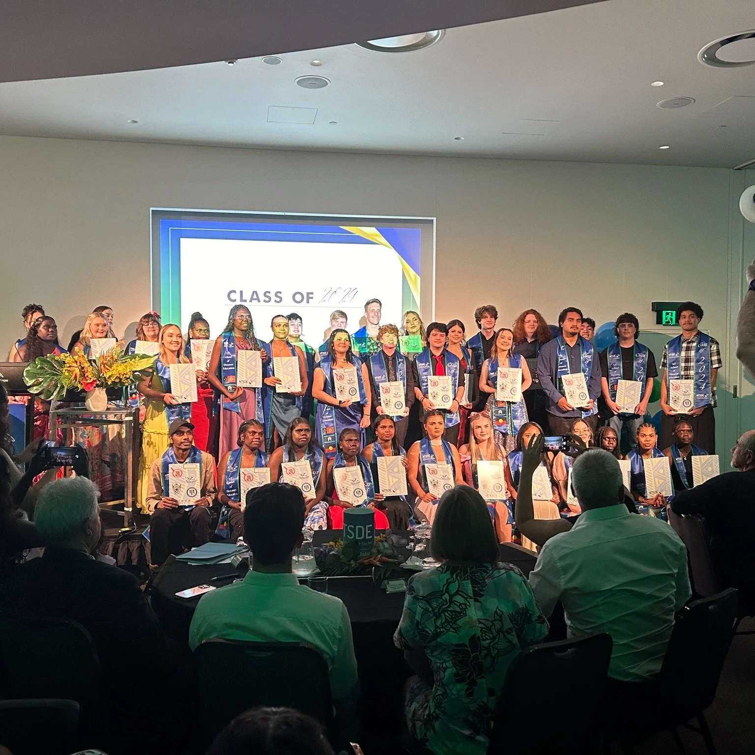 On Thursday three students for Tiwi College attended the NTSDE Graduation in Darwin as recognition of their achievements completing Year 12 in 2024. 🥳

We would like to say a massive thank you to Tiwi Islands Training and Employment Board for donati