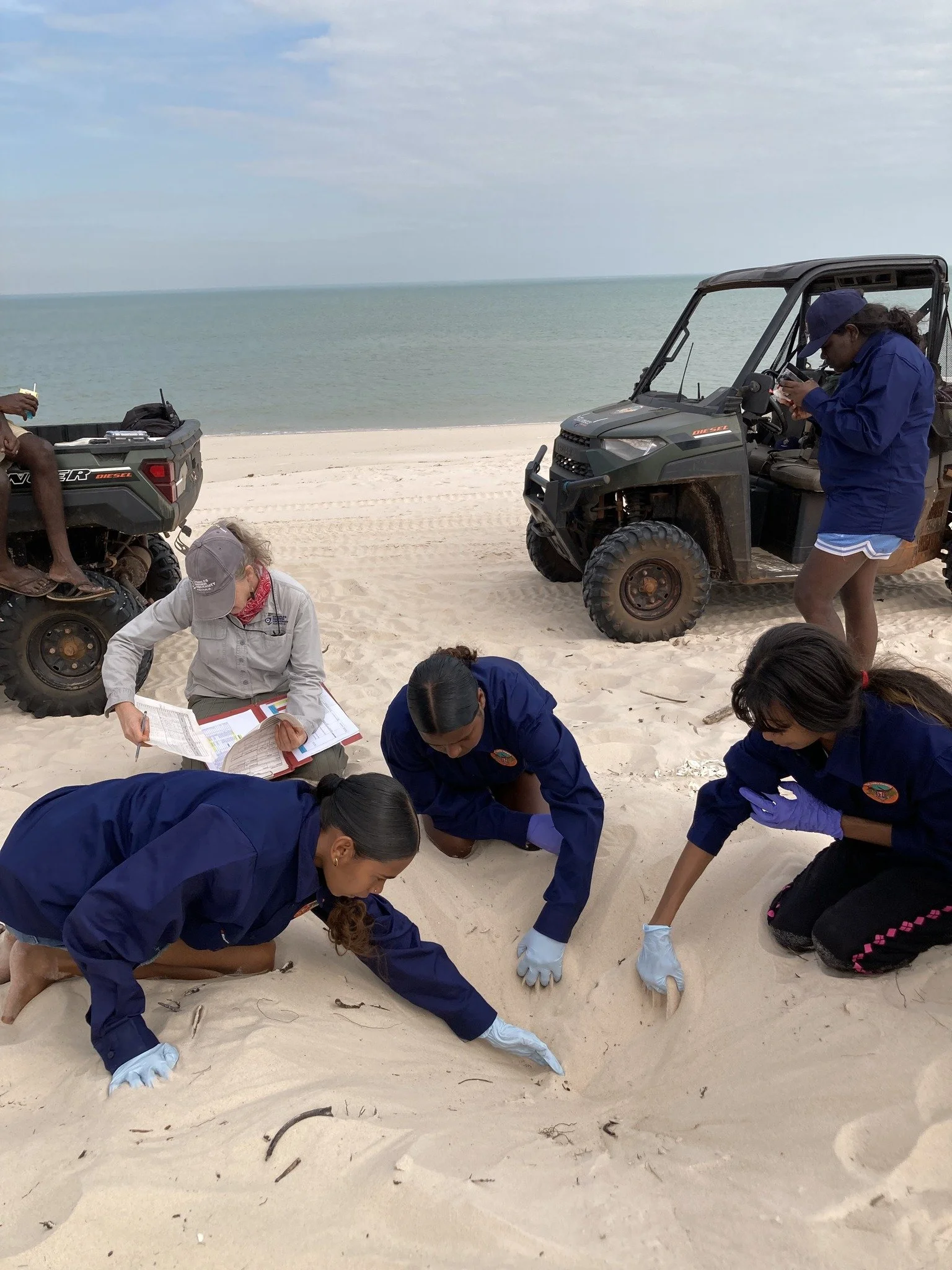 Junior Rangers Protecting Tiwi Turtles