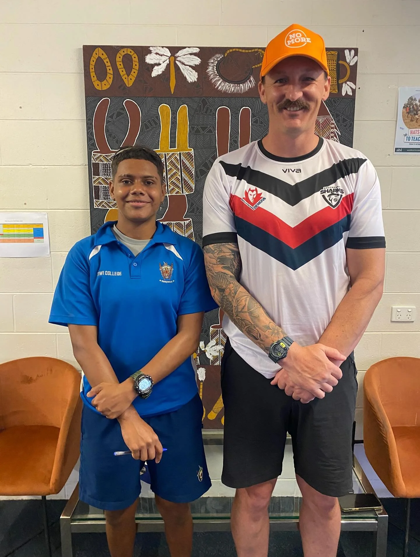 Congratulations to Bella Brown on being selected in the initial Cazaly&rsquo;s NT U16 Female Academy Squad for 2026! ⭐️

Tiwi College is very proud of her, and we wish her all the very best at this exciting time in her life.
Mana!