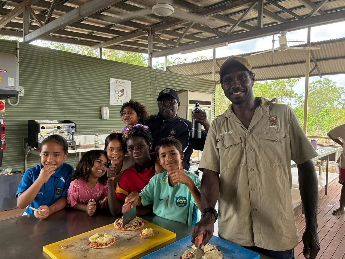 Primary students had fun making delicious pizzas! 🍕
