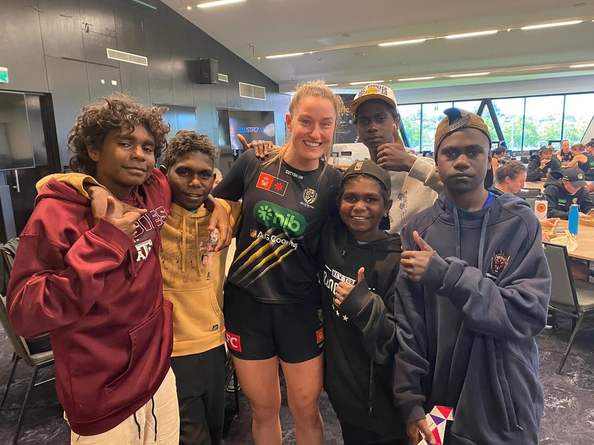 Melbourne Trip - Day 2 has been another incredible day for our students! 🌆

Girls&rsquo; Group:
- North Melbourne Women&rsquo;s Football Club
- Warm-up gym session
- Game drills and team strategy talk
- Possum skin painting activity
- &ldquo;The Hud