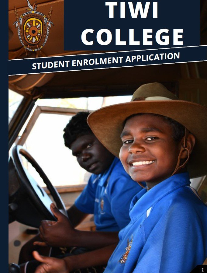 Enrolment Application