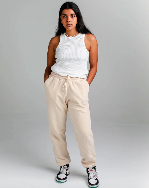 Lilac Climate Change Global Warming Statement - Sustainably Made Unisex track pants