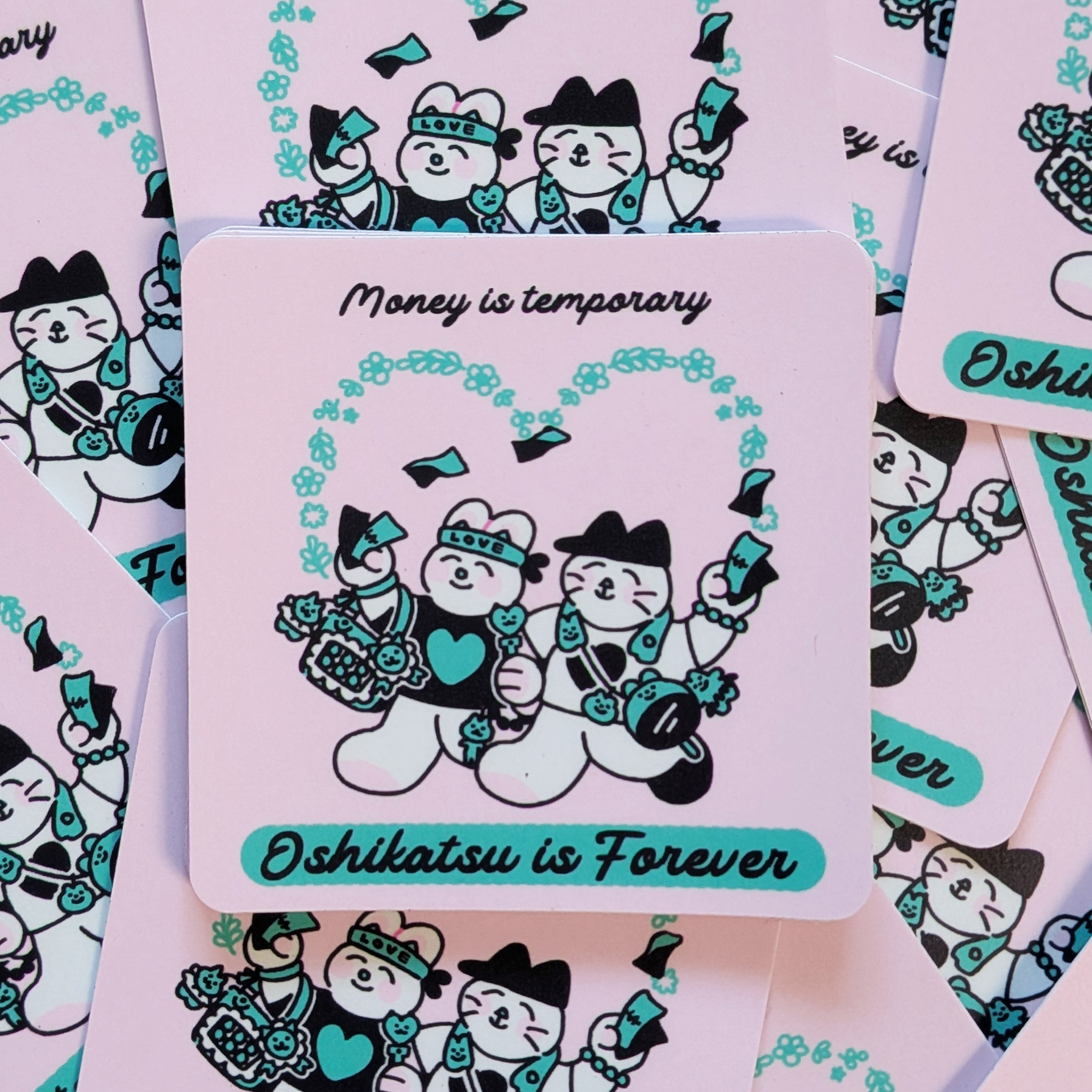 Oshikatsu Sticker