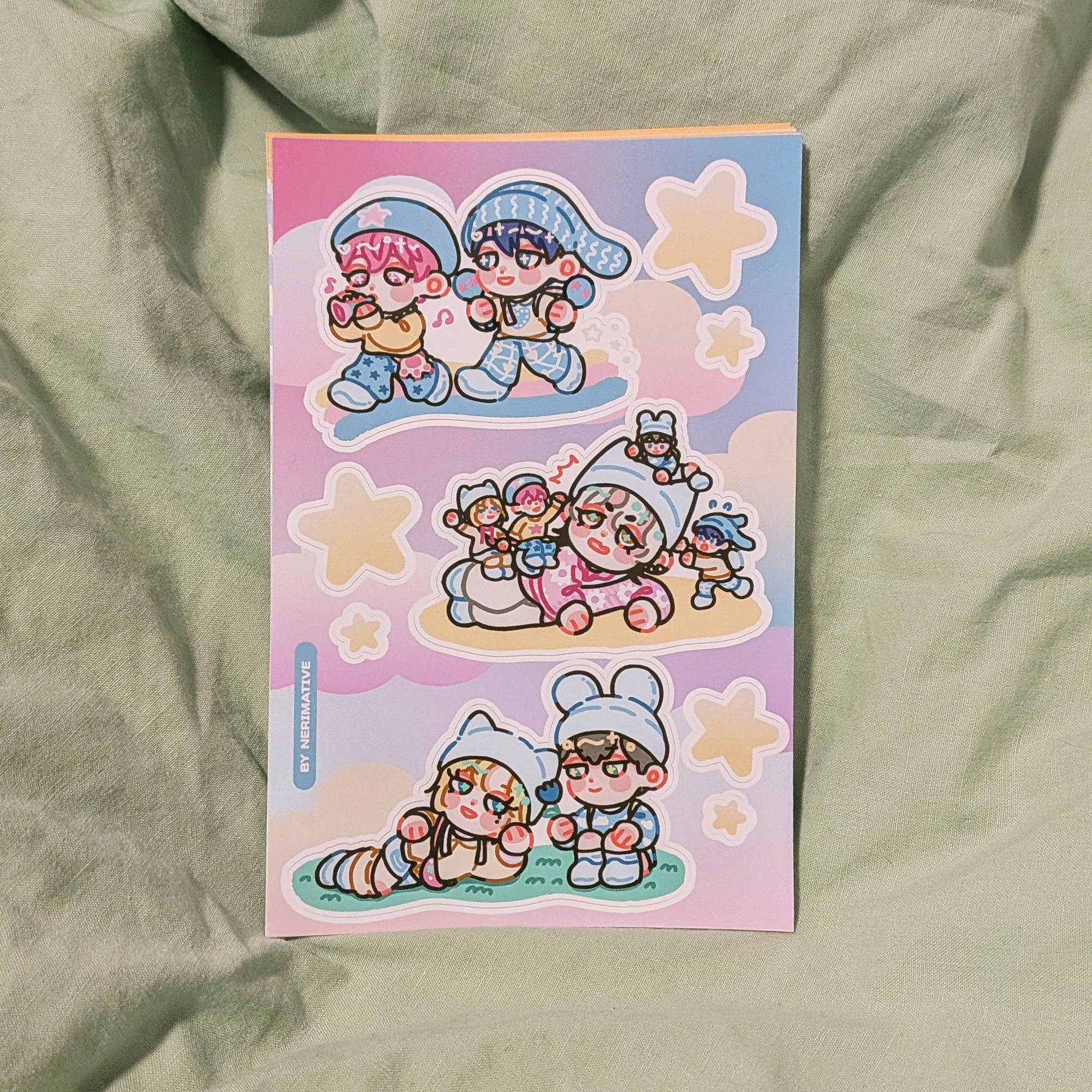 BBUU Sticker Sheet