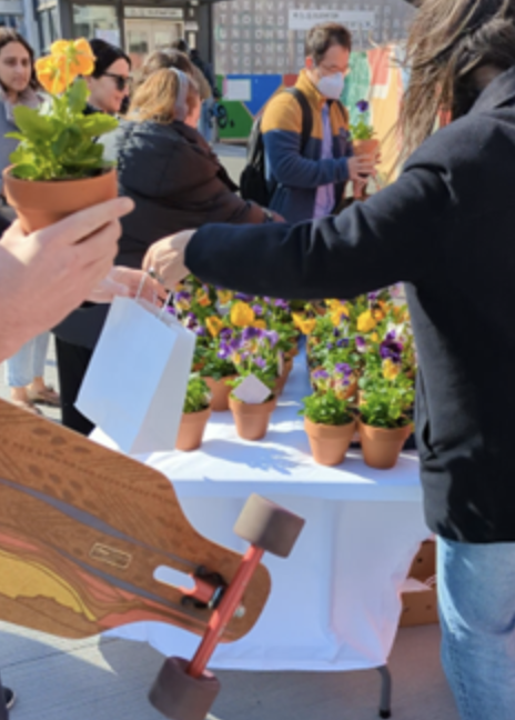 Earth Day at the Union Square Station