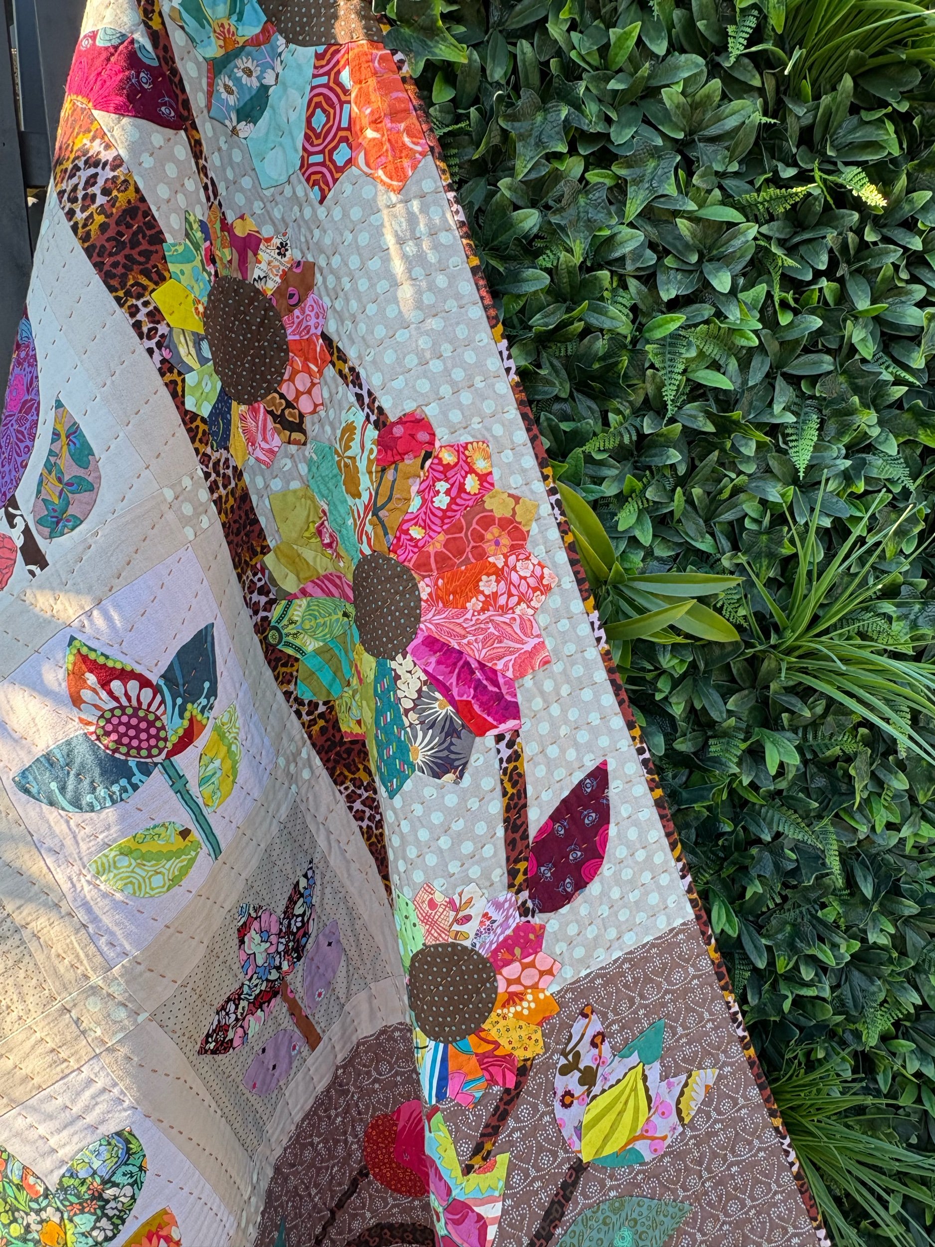 Detail The Misfits Quilt by barbie mitchell