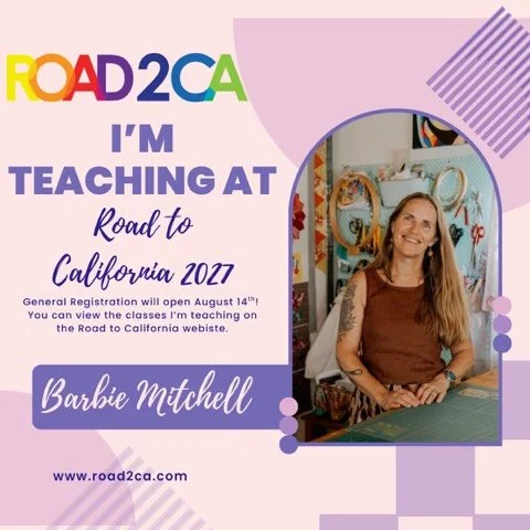 I&rsquo;m on the faculty for Road to California 2027 in January! What a start to 2027 it will be!

I&rsquo;ll be teaching every each day, and I am thrilled to share my passion for Needle Turn Appliqu&eacute; in every class I offer.
Whether you want t