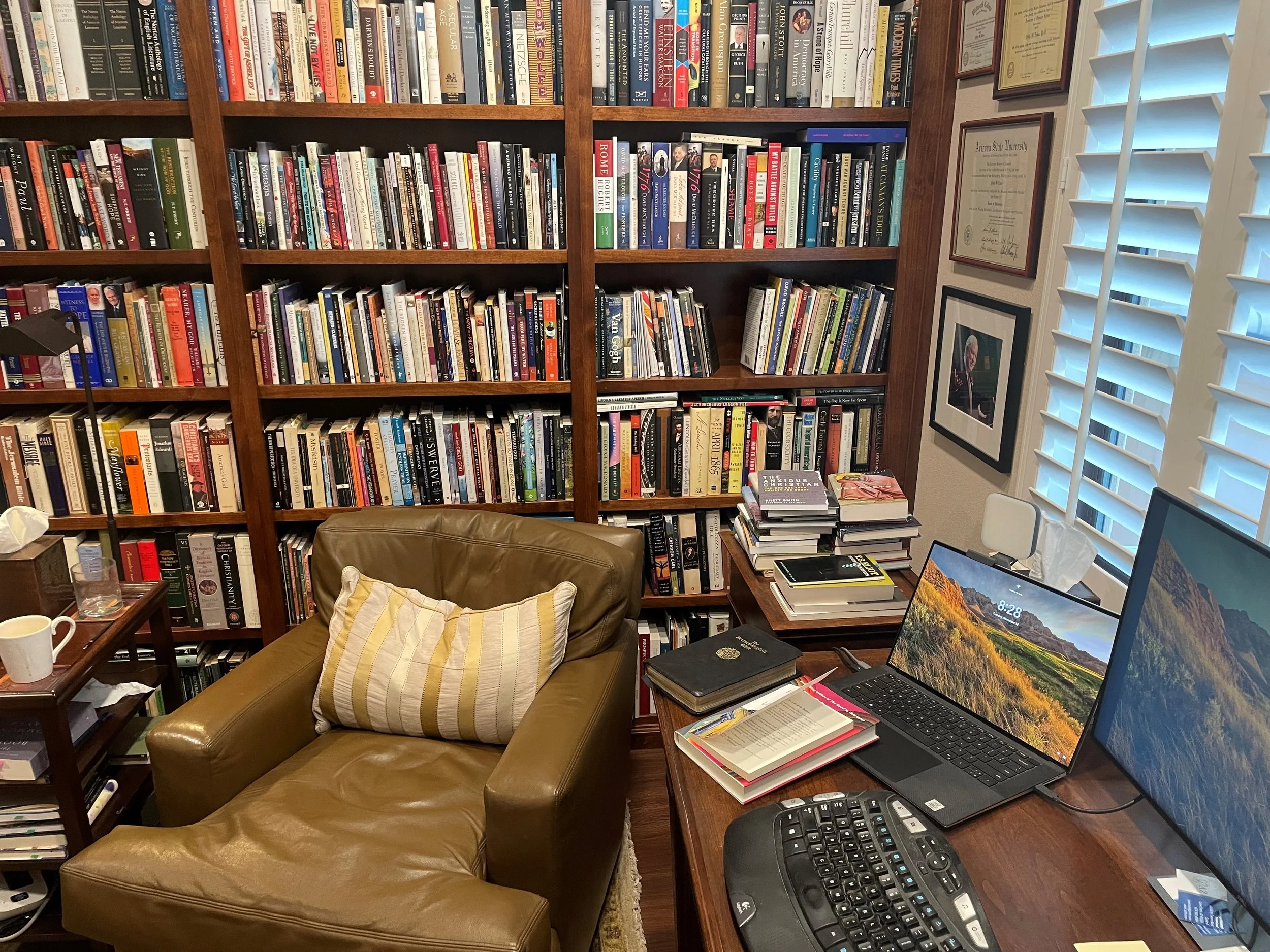 Books and Prayer Chair.jpg