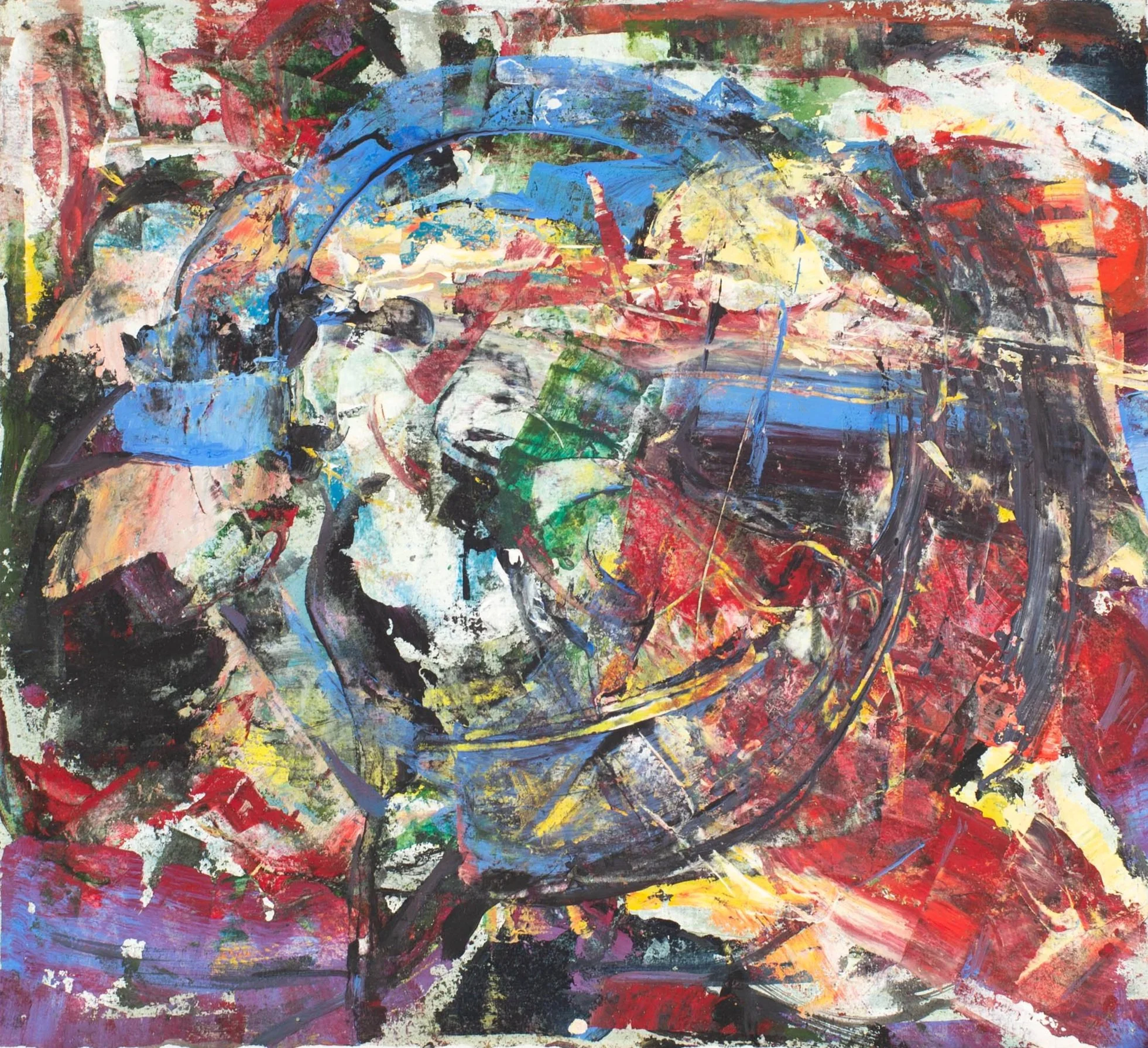 Woman on the Coast - 2023, Mixed Aqueous Media, 10 x 13"