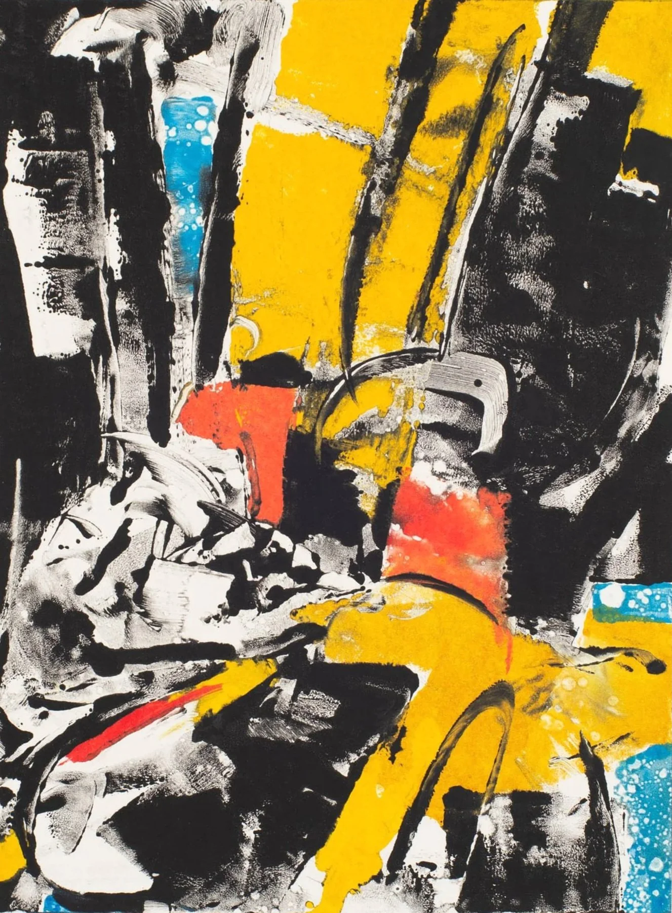 Native VII - 2021, Monotype, 12 x 9"