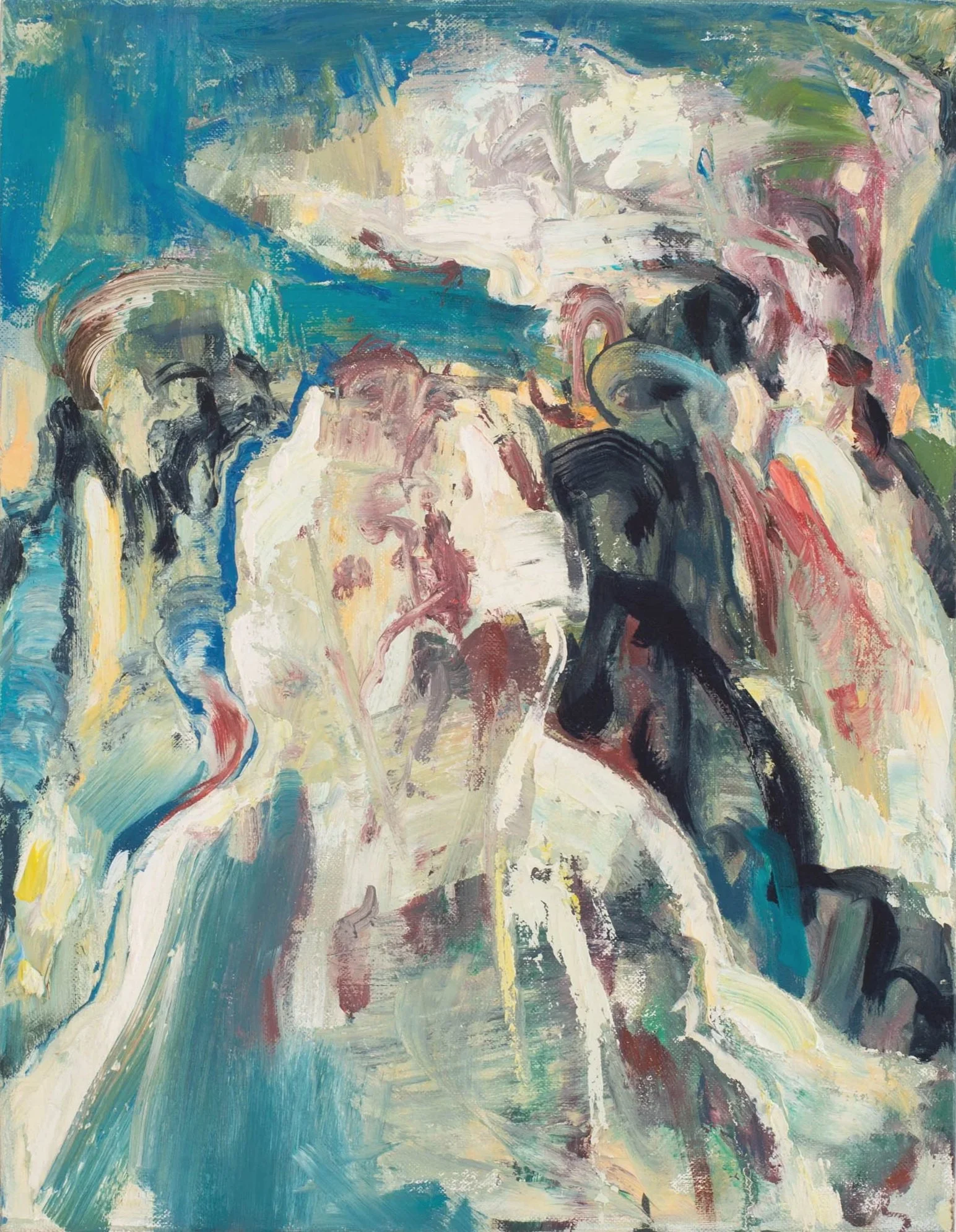 Endurance of Opposites - 2021, Oil on Linen, 18 x 14"