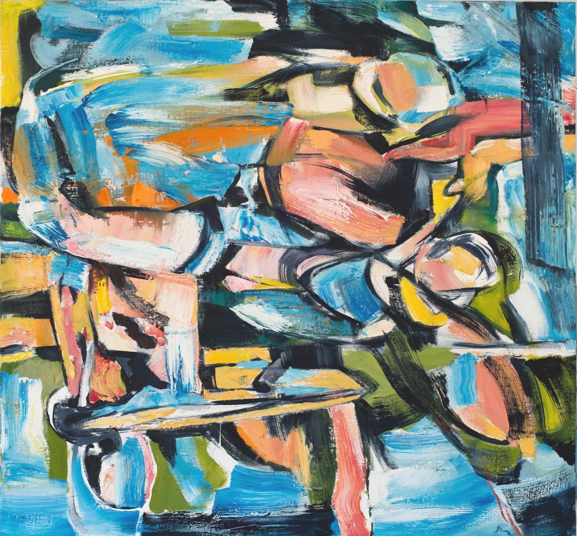 A Certain Day - 2020, Oil on Linen, 28 x 30"