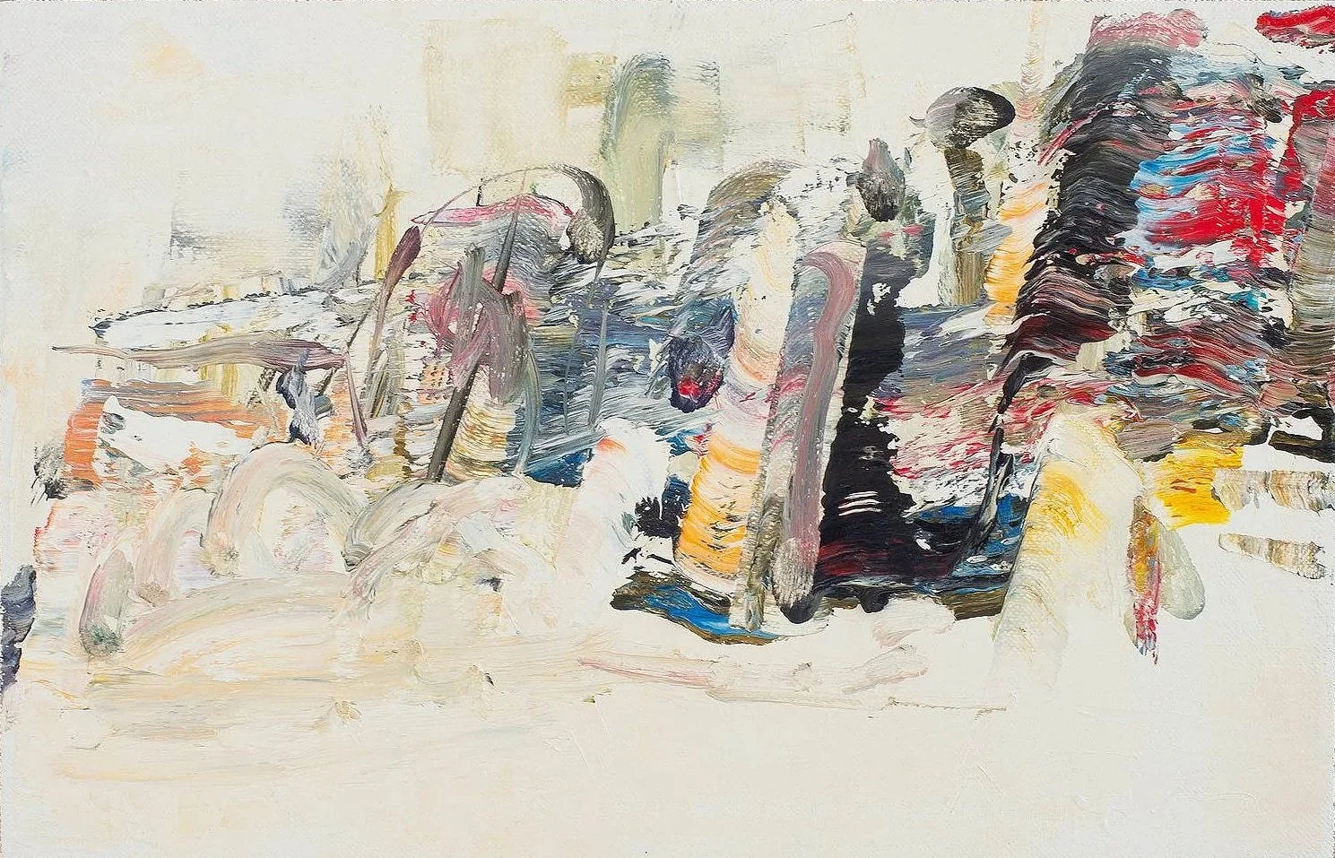 On the way to Bakhmut - 2023, Oil on Linen, 9 x 14"