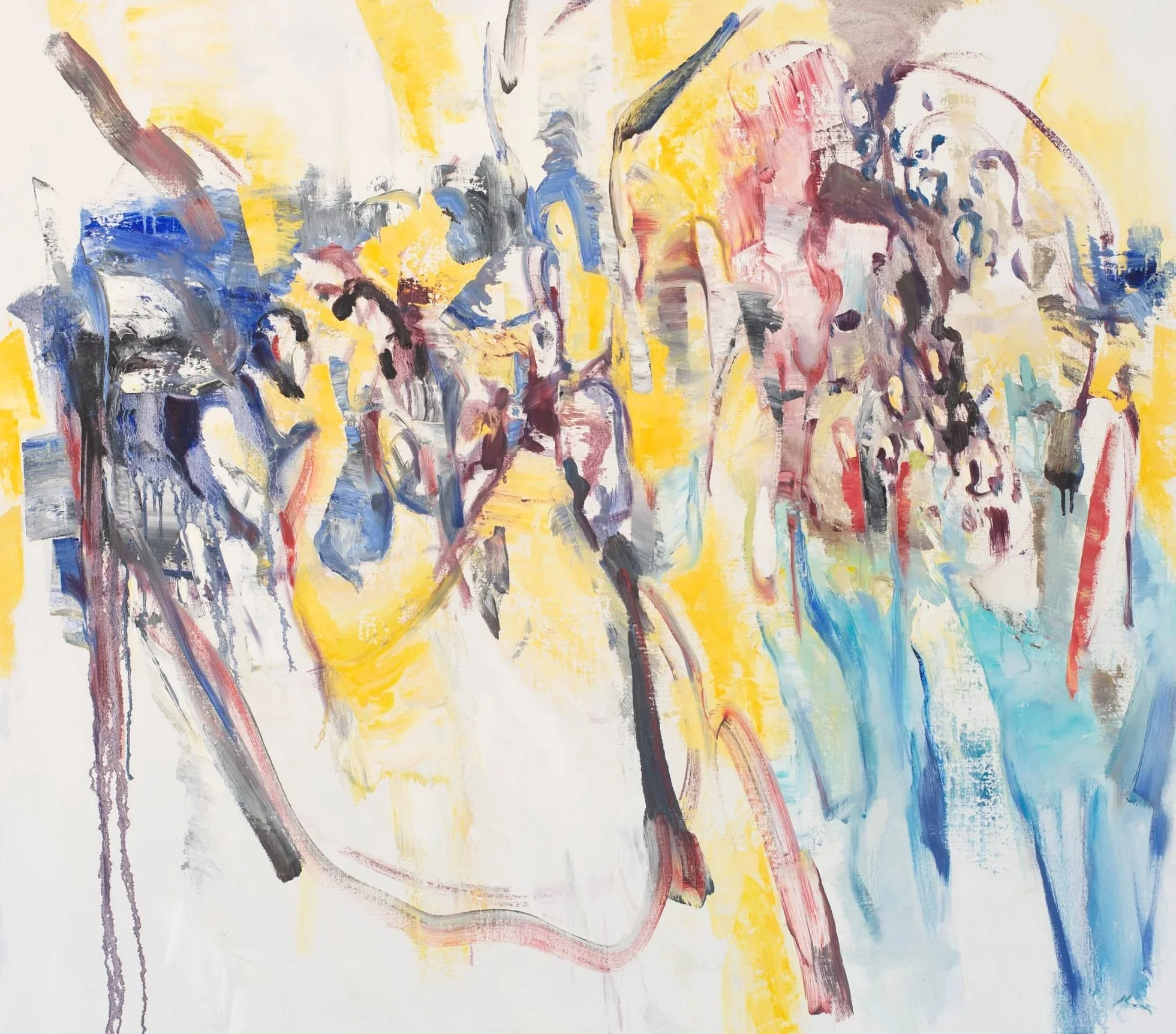 The Scent of a Forgotten Love - 2023, Oil on Linen, 42 x 48"