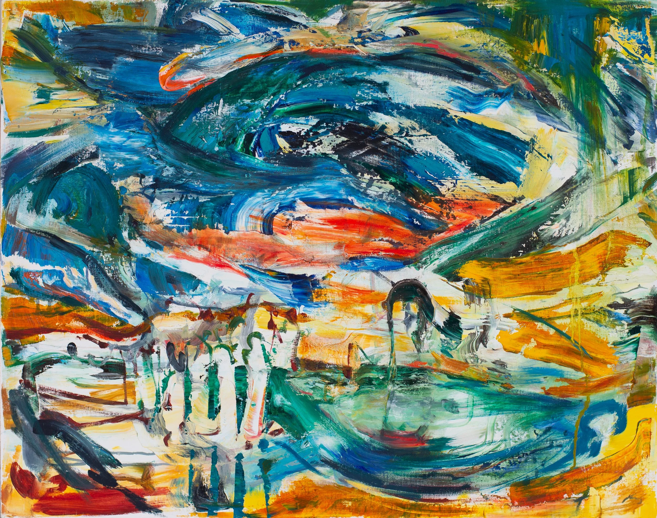 Sacred Conjure - 2024, Oil on Linen, 38 x 26"