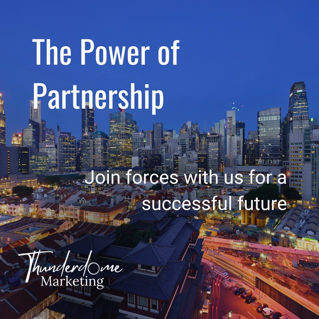 When you look back in September, you'll be amazed at how far you've come. Partnering with Thunderdome Marketing means having a dedicated team focused on your success. Our innovative strategies and creative solutions will set you apart from the compet