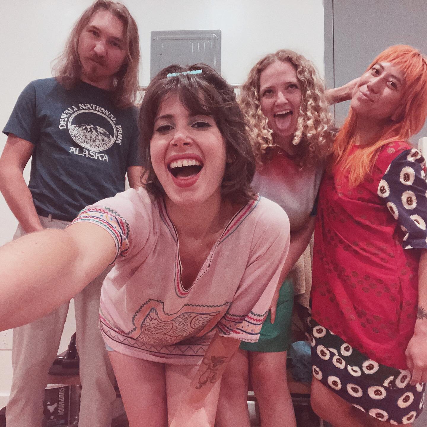 This is my band @thelovenauts and I freaking LOVE them!!!! 
💫&hearts;️🚀 
We play our first show on JULY 26 @thesultanroom for @tea.eater &lsquo;s single release!