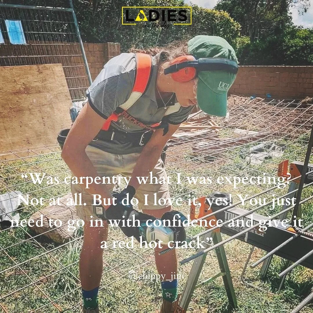 @chippy_jim blog is a MUST read! 

She has so much passion in pride in her and work and in advocating for Ladies in Trades. We hope her story can help inspire you to create your own!