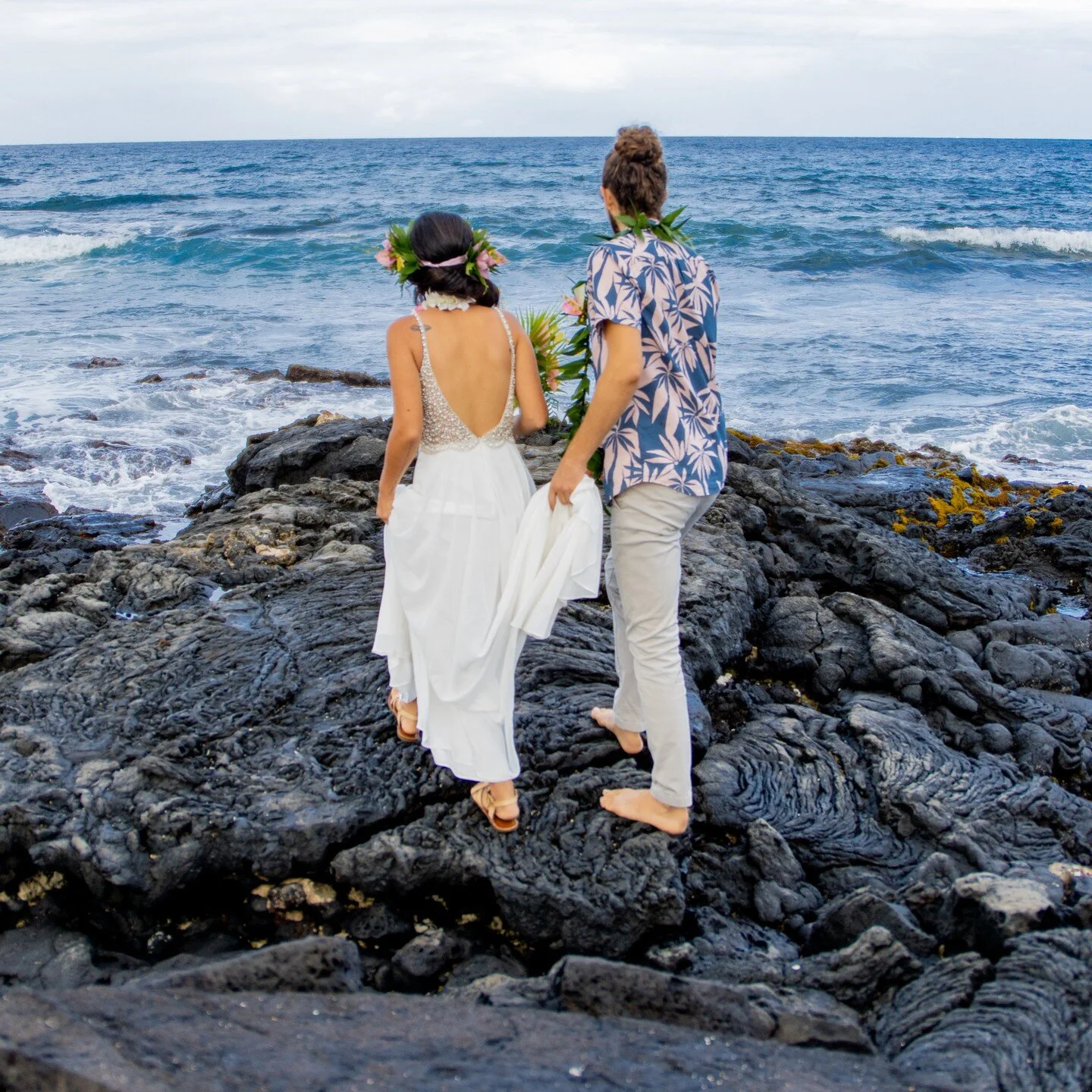 Marriage encompasses both growth and acceptance. So what better place to begin your journey as partners of all time then an island that's constantly growing? 

Big Island grows about 2 inches every year due to the worlds most active volcano, Kilauea.