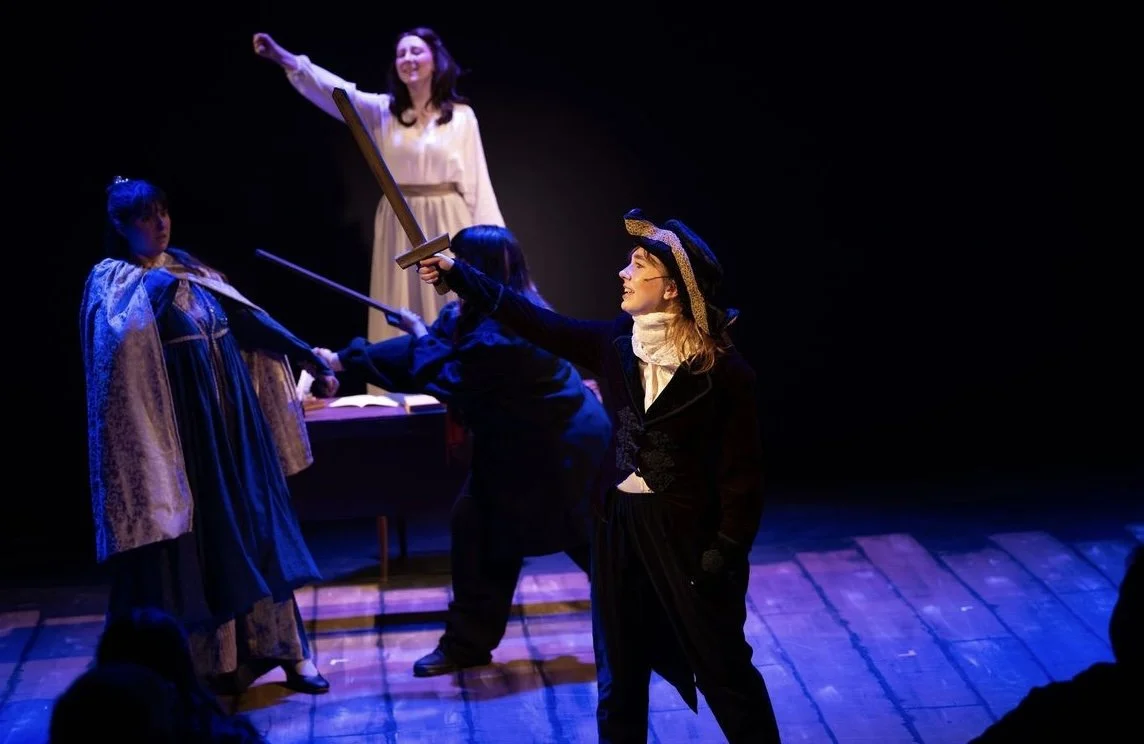 "Little Women" • Clarissa, Jo March, Braxton, and Rodrigo (left to right)
• Photo by Zachary Moore