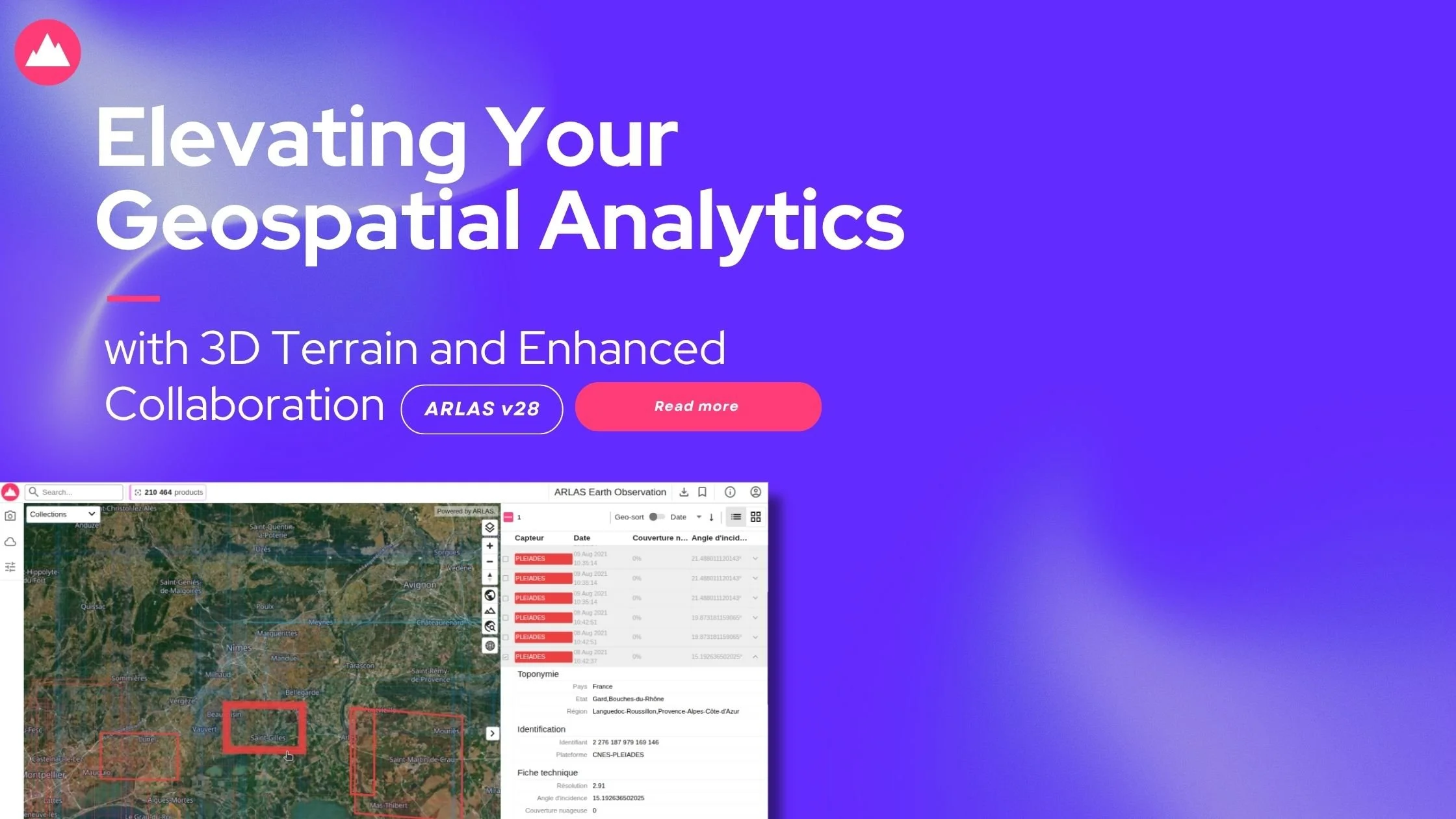 ARLAS v28: Elevating Your Geospatial Analytics with 3D Terrain and Enhanced Collaboration