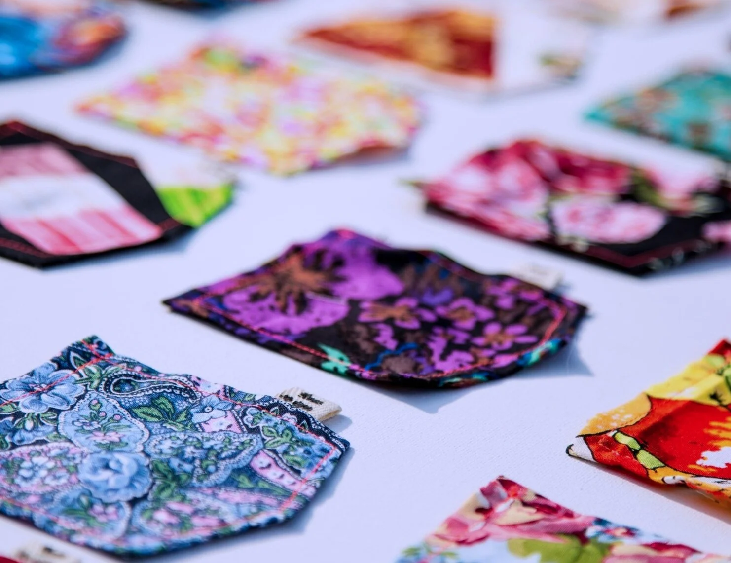 Purple Pocket Squares