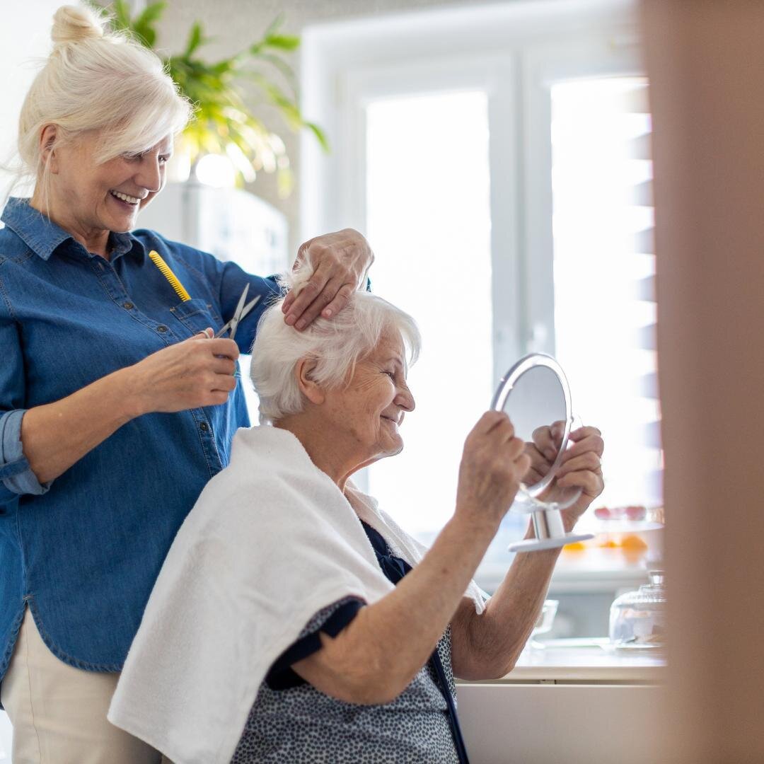 Not only are we available for 24-hour care, we also arrange regular visits from necessary health professionals plus other services, such as hairdressers. 💇&zwj;♀️

More information through the link in our bio.