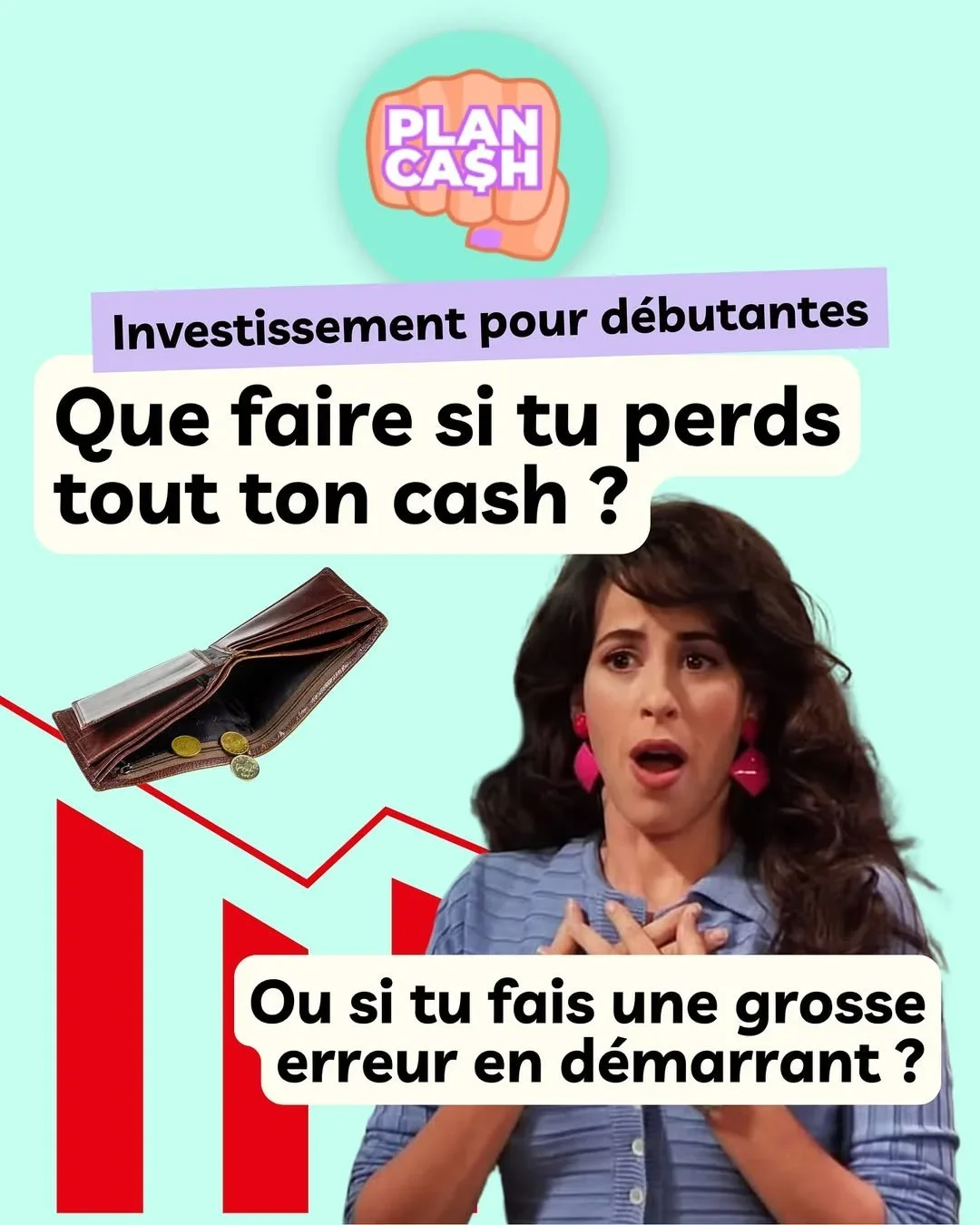 Investissement pour débutantes : que faire si je perds tout ou si je fais une grosse erreur ?