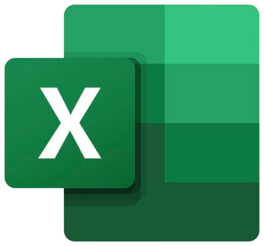 Logo de Microsoft Excel, logiciel de tableur.