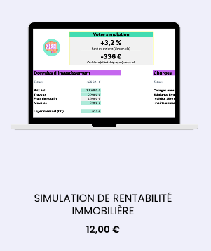 Simulation de rentabilité immobilière