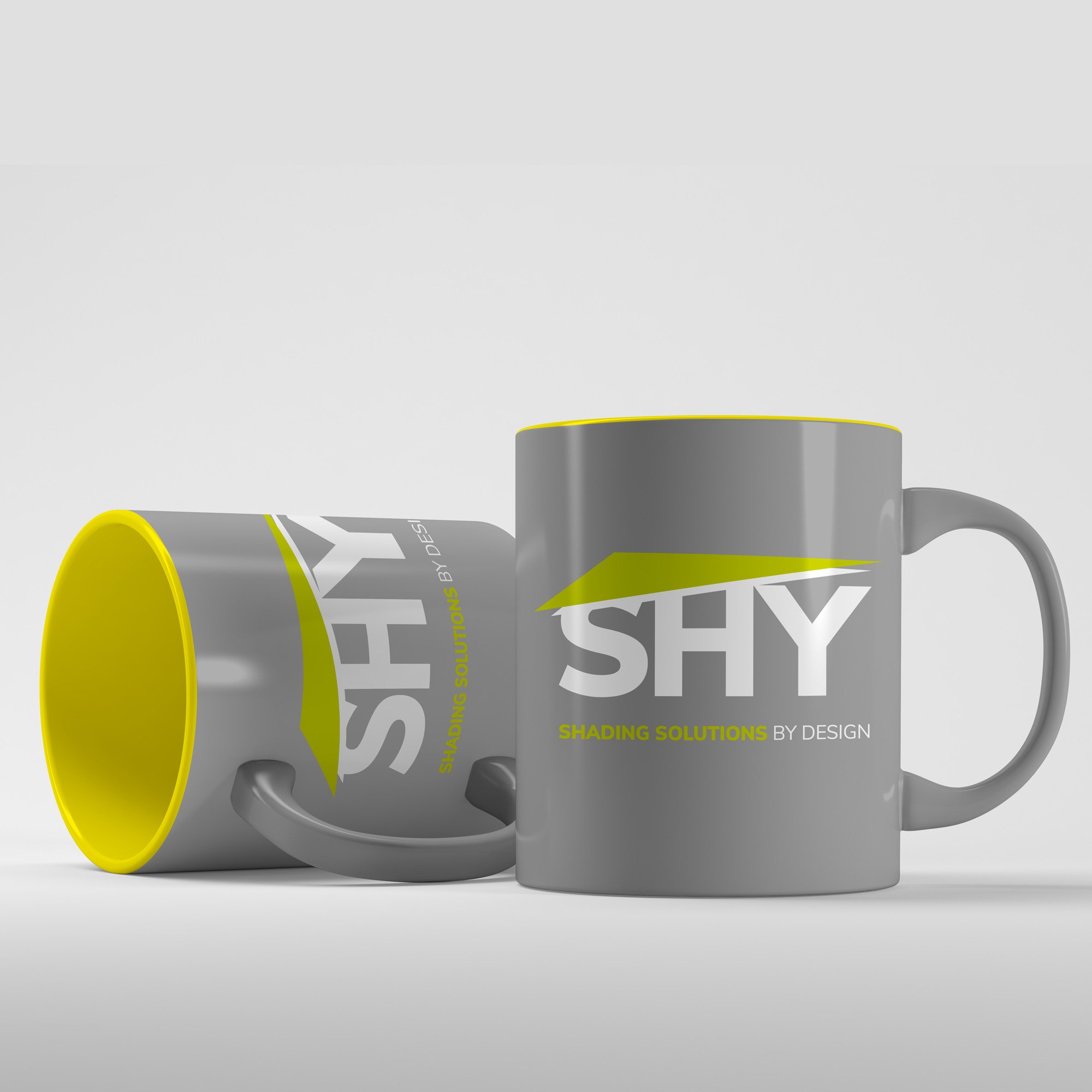 logo applied to a mug