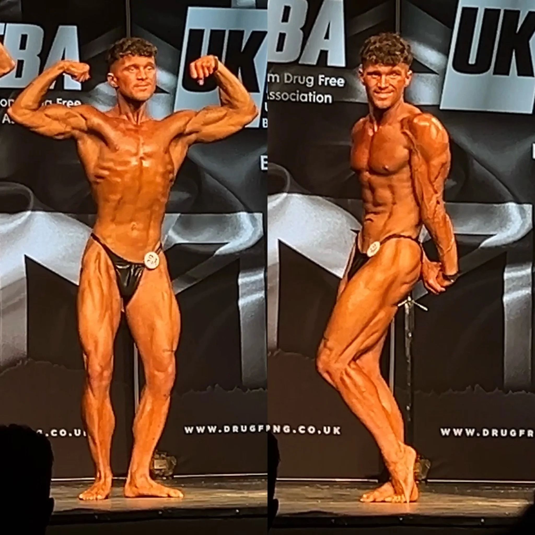 Stage Shots From The UKDFBA HOE 

No placing for Louis today unfortunately despite bringing an improved look and presentation. 

Happy with how he has executed himself throughout this contest prep however. 

Been a privilege guiding Louis to stage an