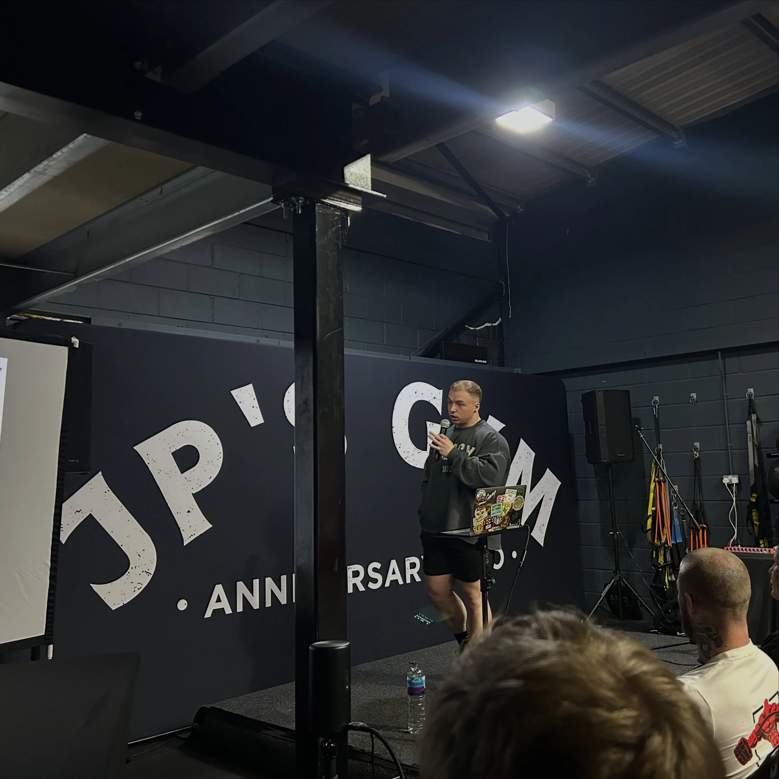 Great day today visiting @jpsgym for the Anniversary Expo. 

Some super insightful chats and bowie taking from today! 

An absolute no brainer going when I can improve my knowledge and it&rsquo;s right on my doorstep. 

Big thank you to JP for hostin